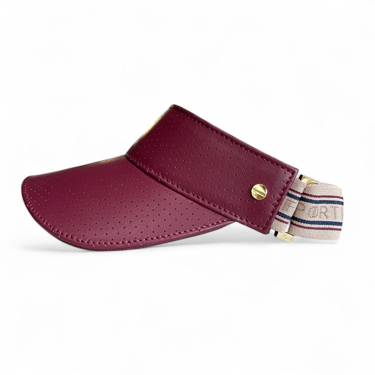 Luxury Visor Hat gold buckle Gold Sparkly Visor main image 4