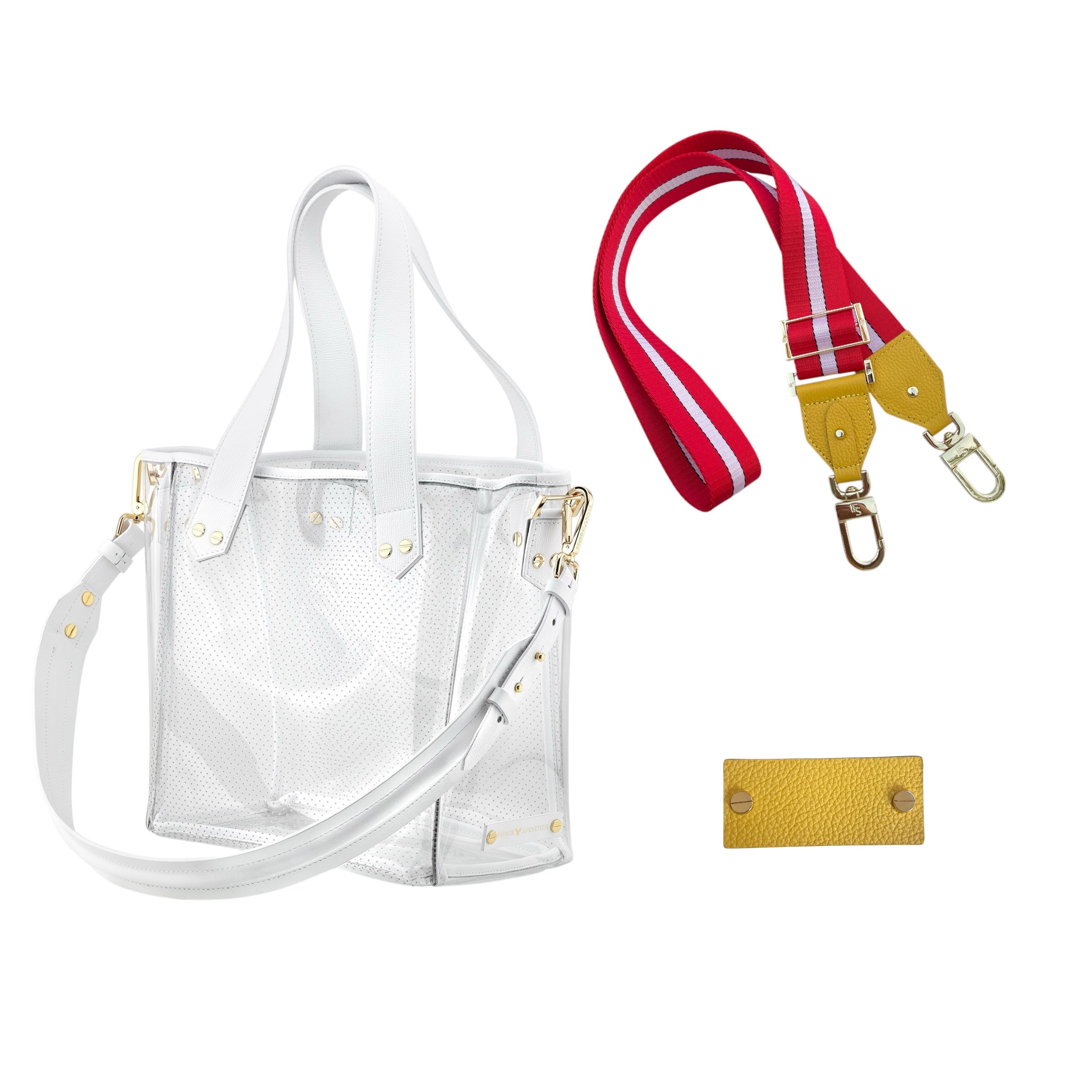 Gameday Bag White + Sport Strap