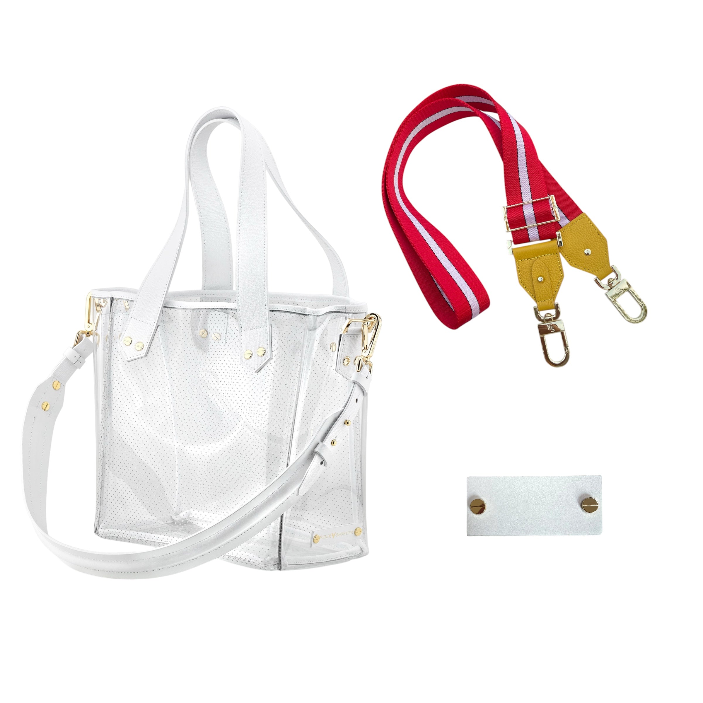 Gameday Bag White + Sport Strap