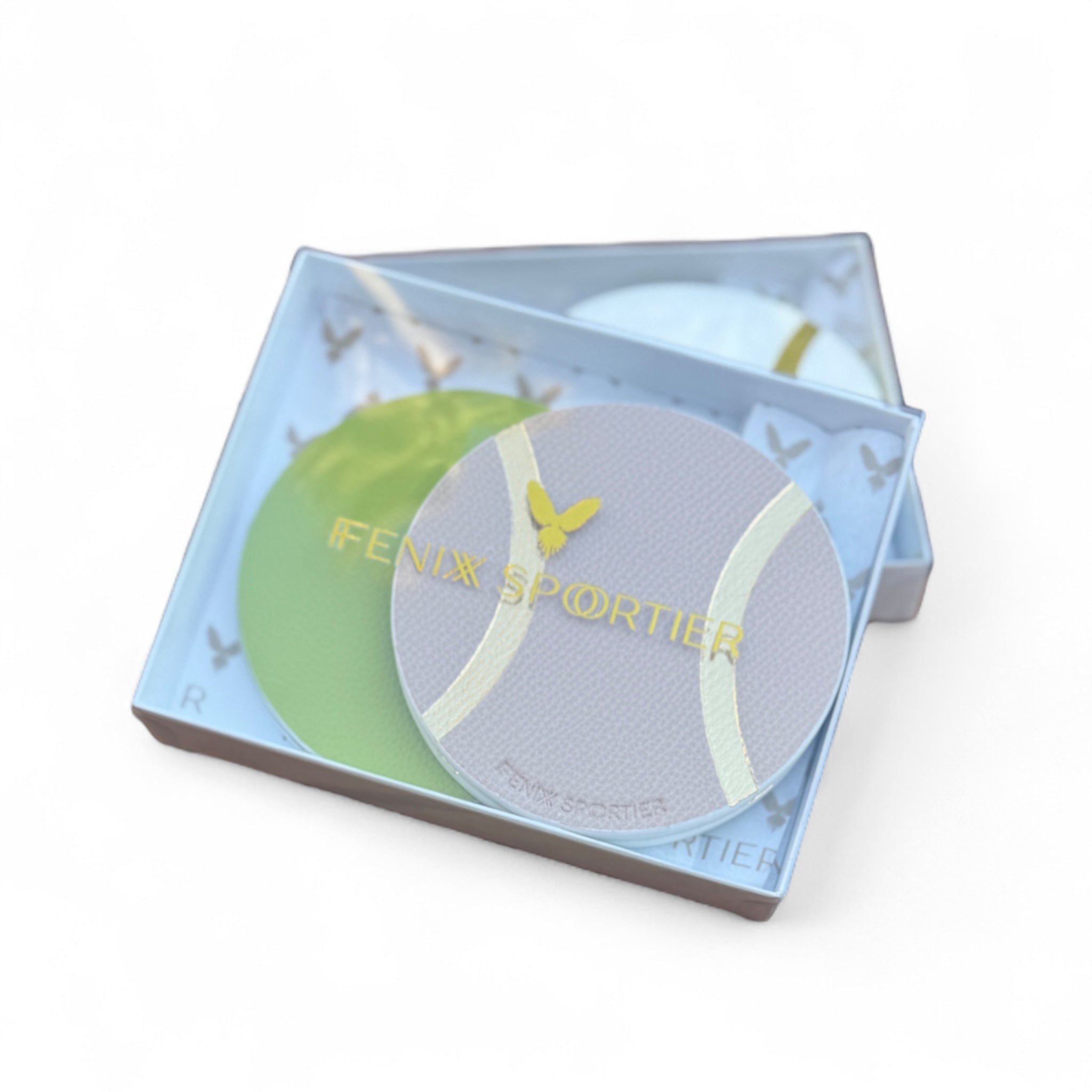 Serve in Style Coasters - Rosé Tennis & Honeydew