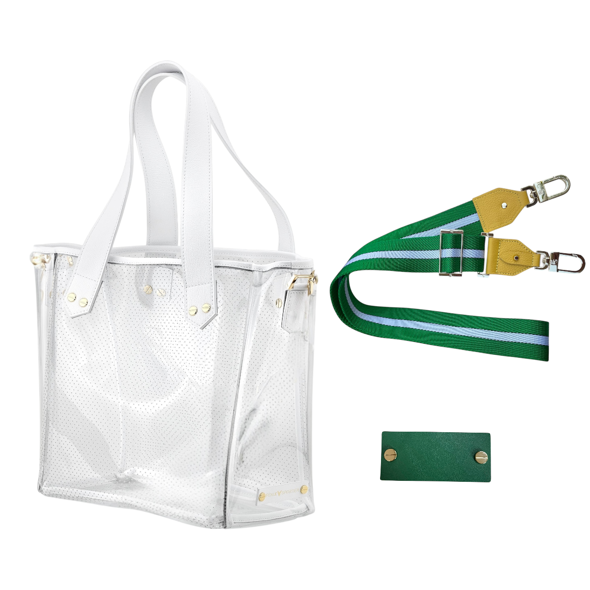 Gameday Your Way - White Leather/Gold