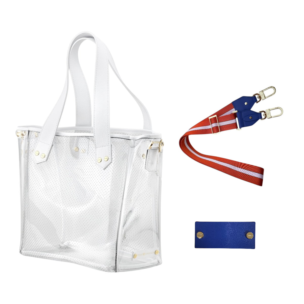 Gameday Your Way - White Leather/Gold