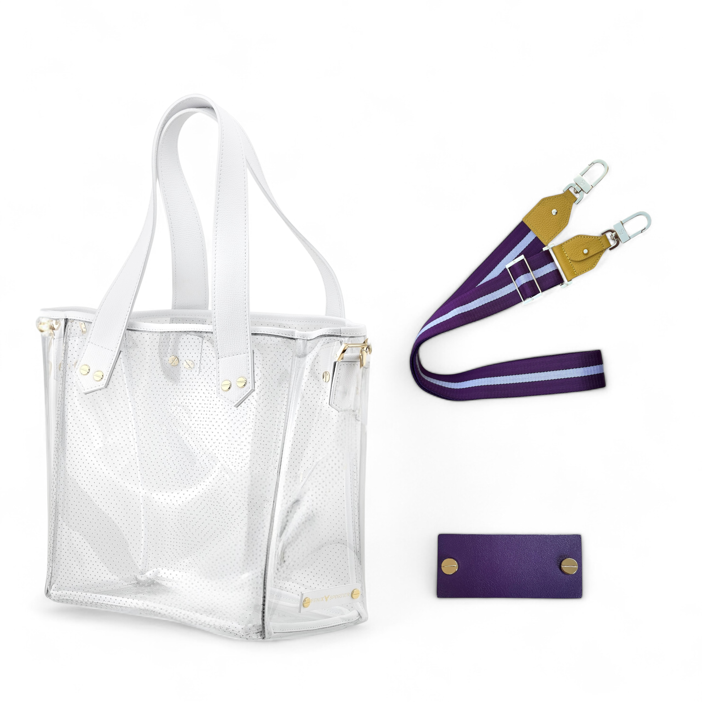Gameday Your Way - White Leather/Gold