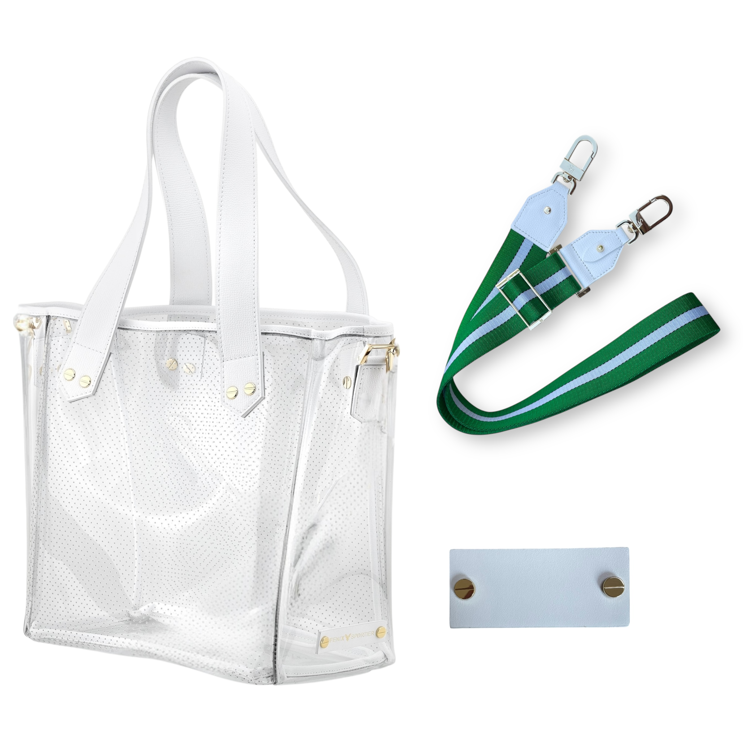 Gameday Your Way - White Leather/Gold