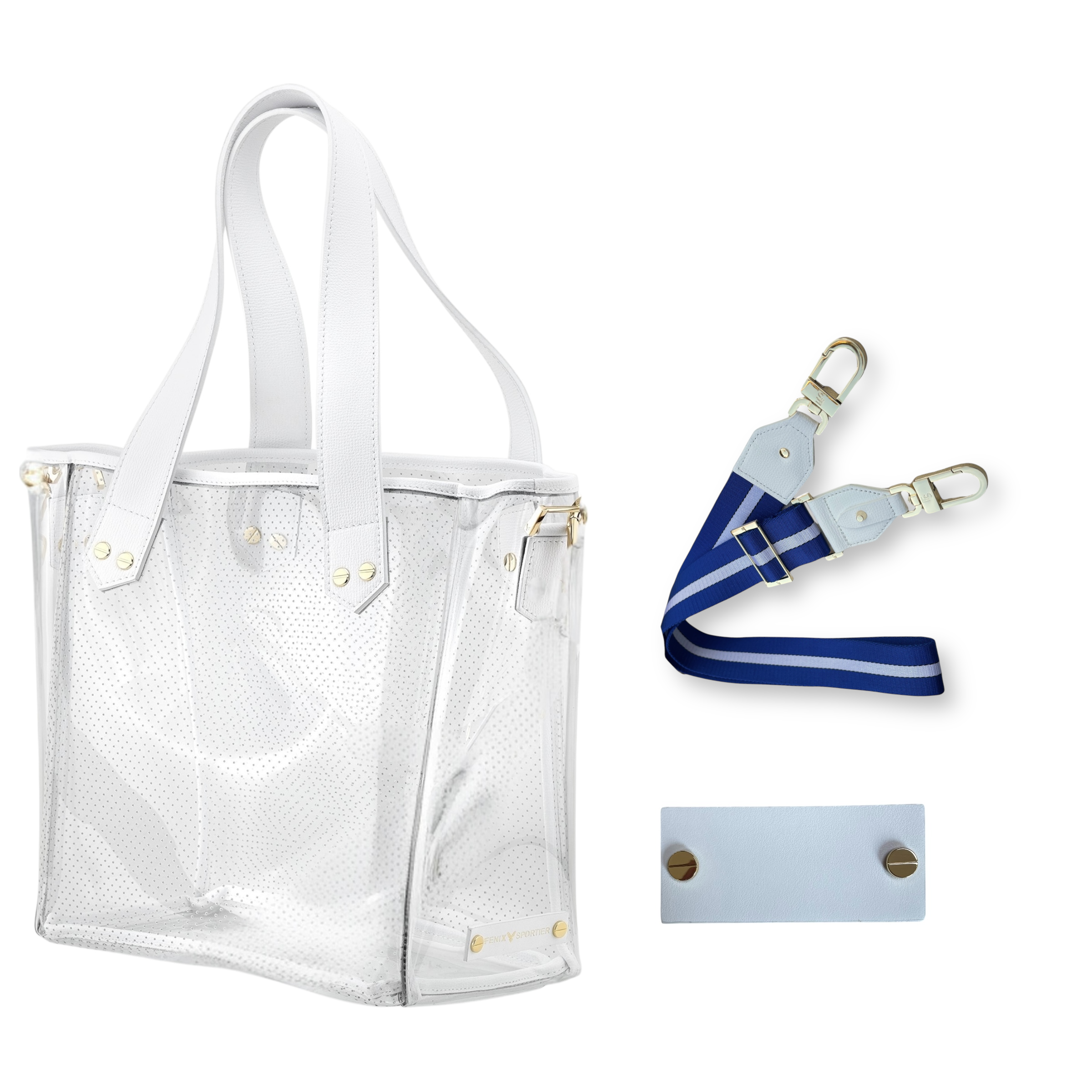 Gameday Your Way - White Leather/Gold