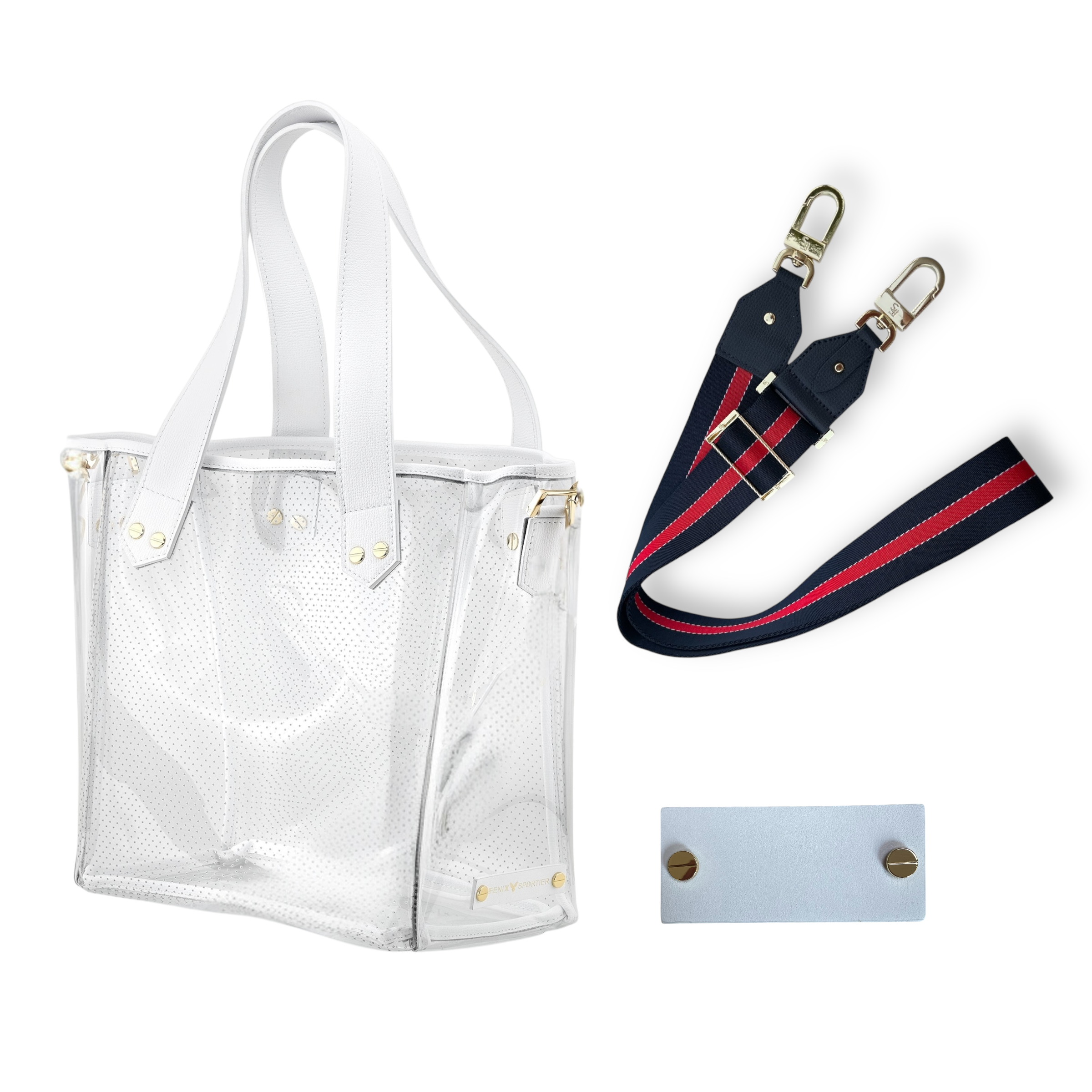 Gameday Your Way - White Leather/Gold