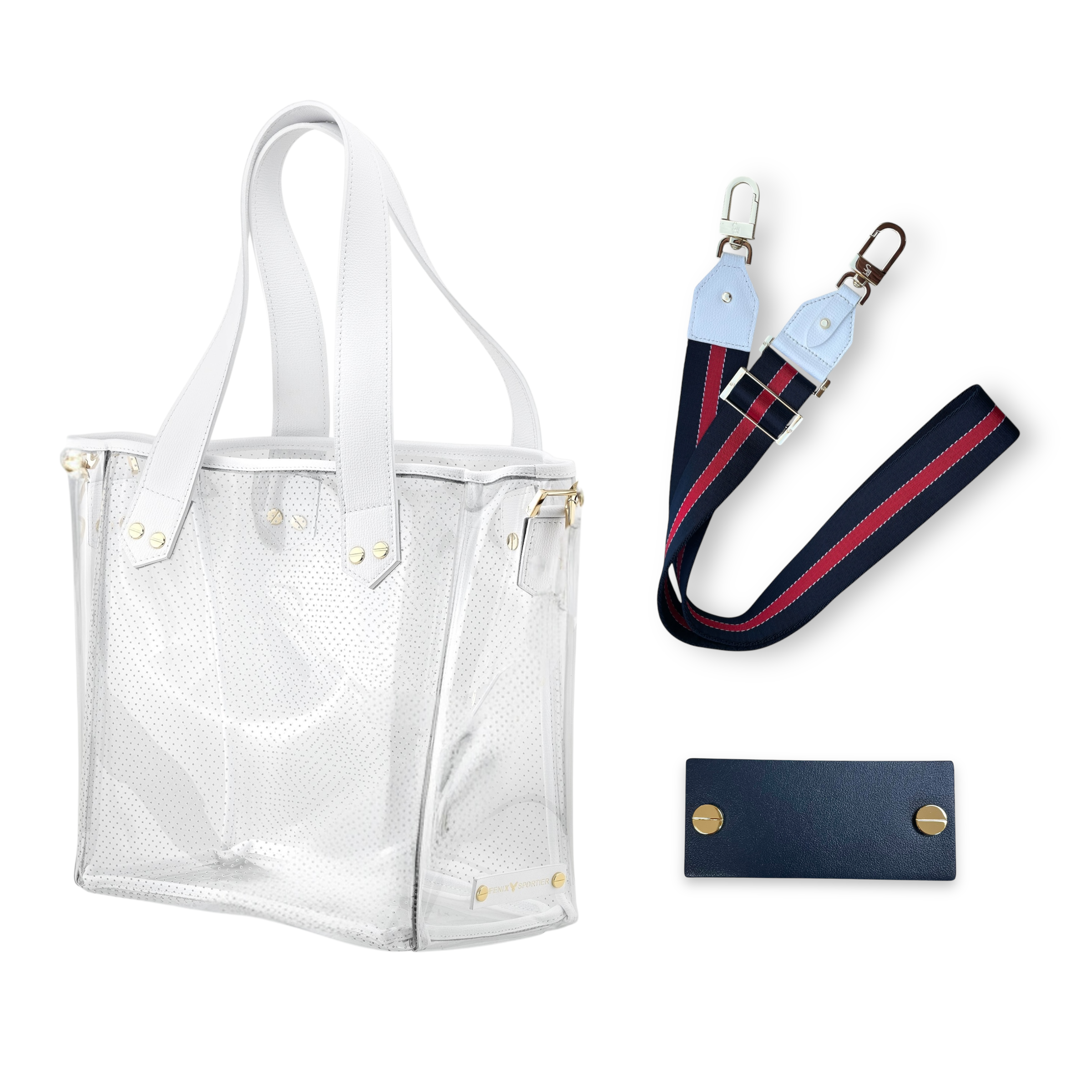 Gameday Your Way - White Leather/Gold