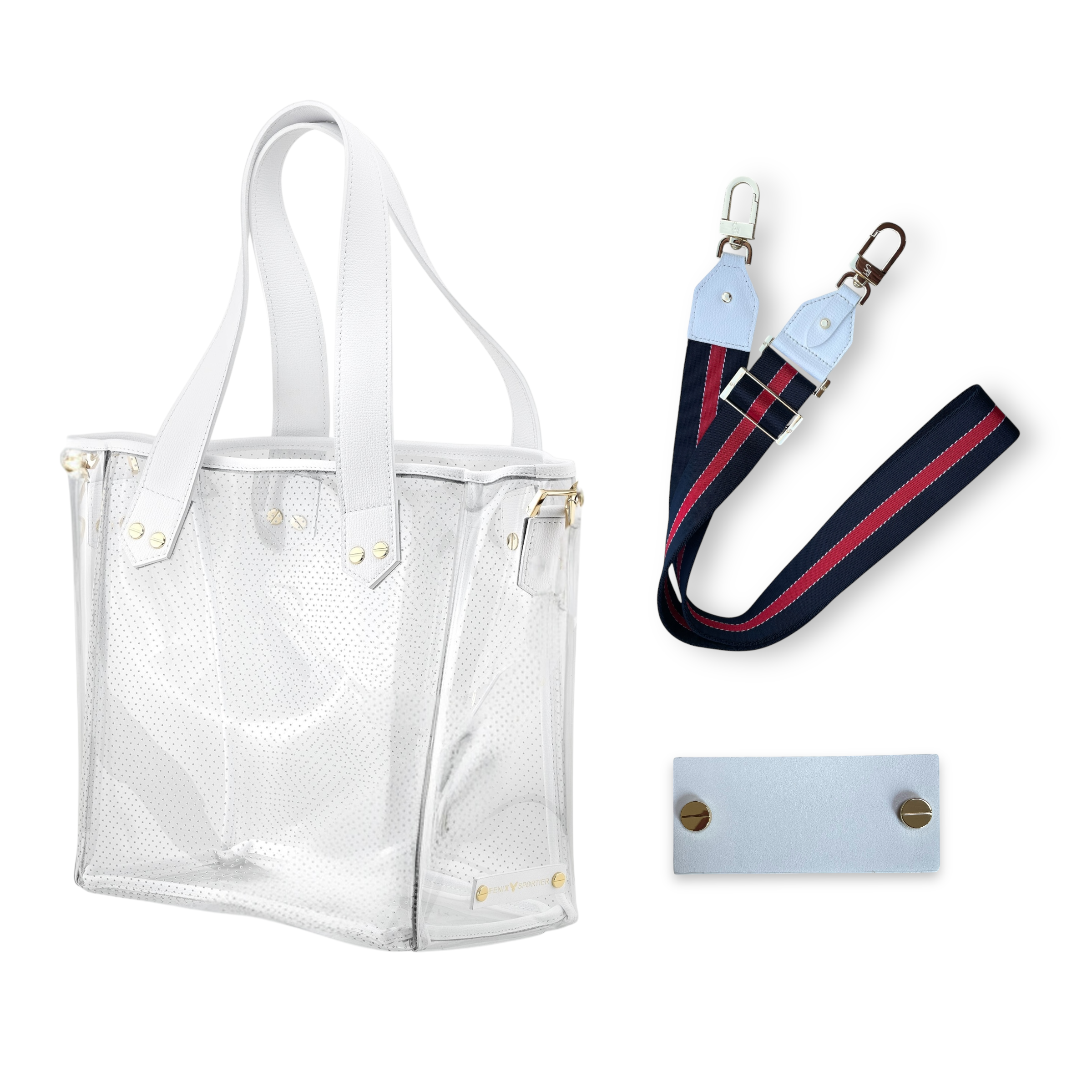 Gameday Your Way - White Leather/Gold