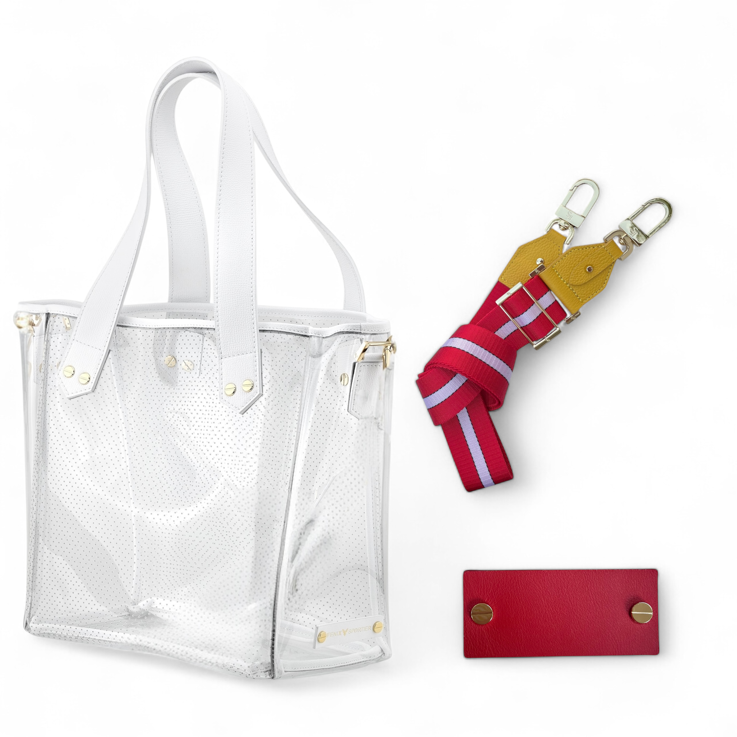 Gameday Your Way - White Leather/Gold