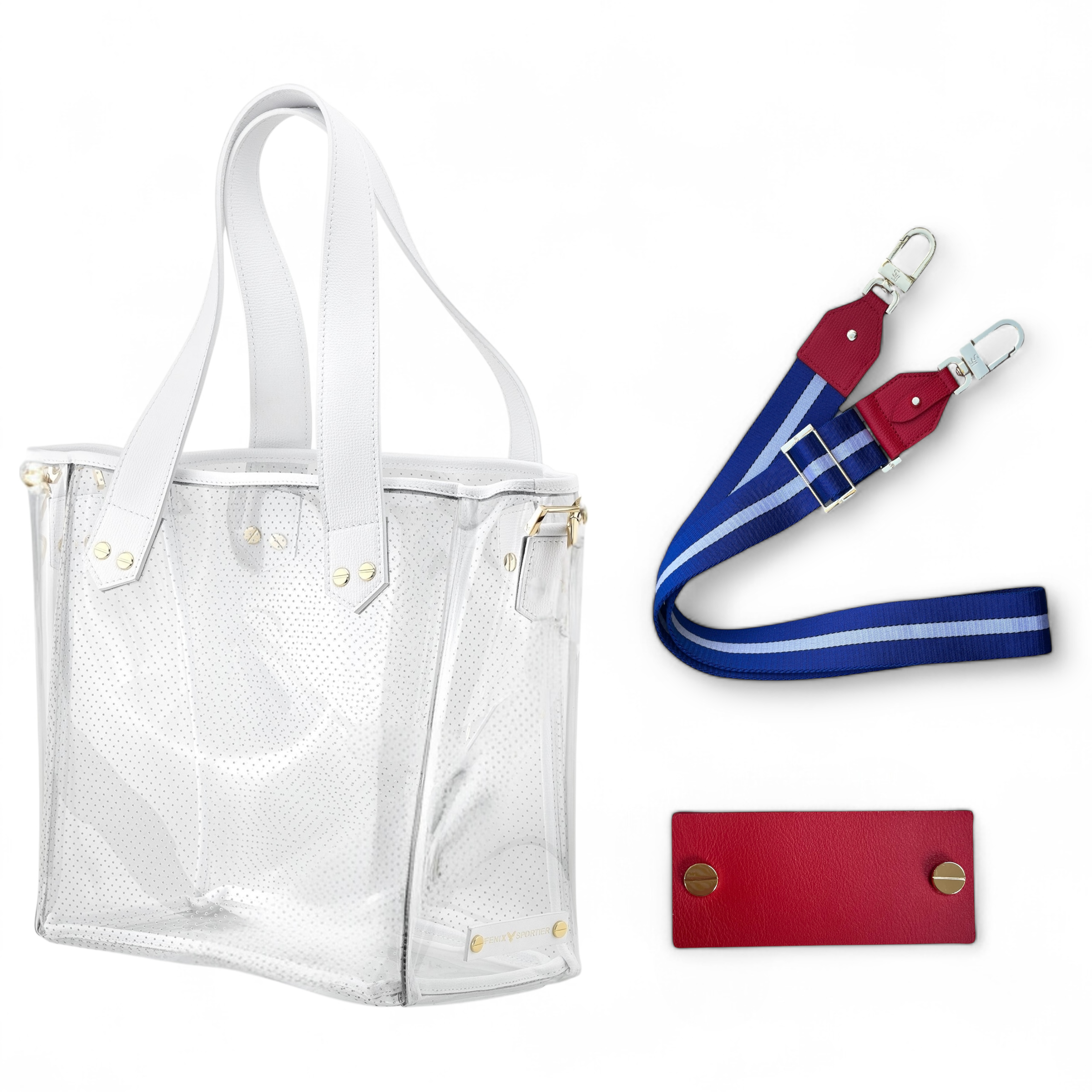 Gameday Your Way - White Leather/Gold