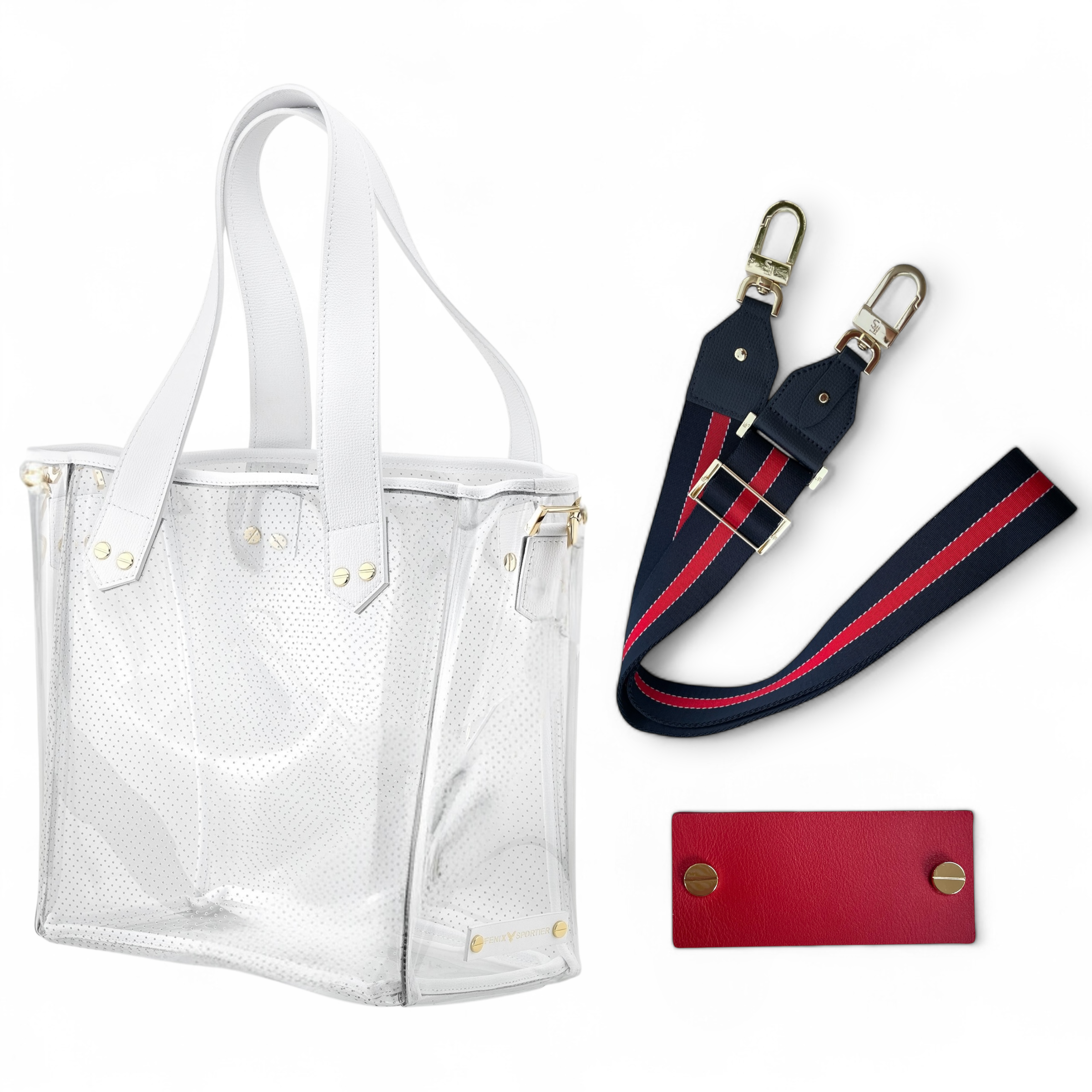 Gameday Your Way - White Leather/Gold