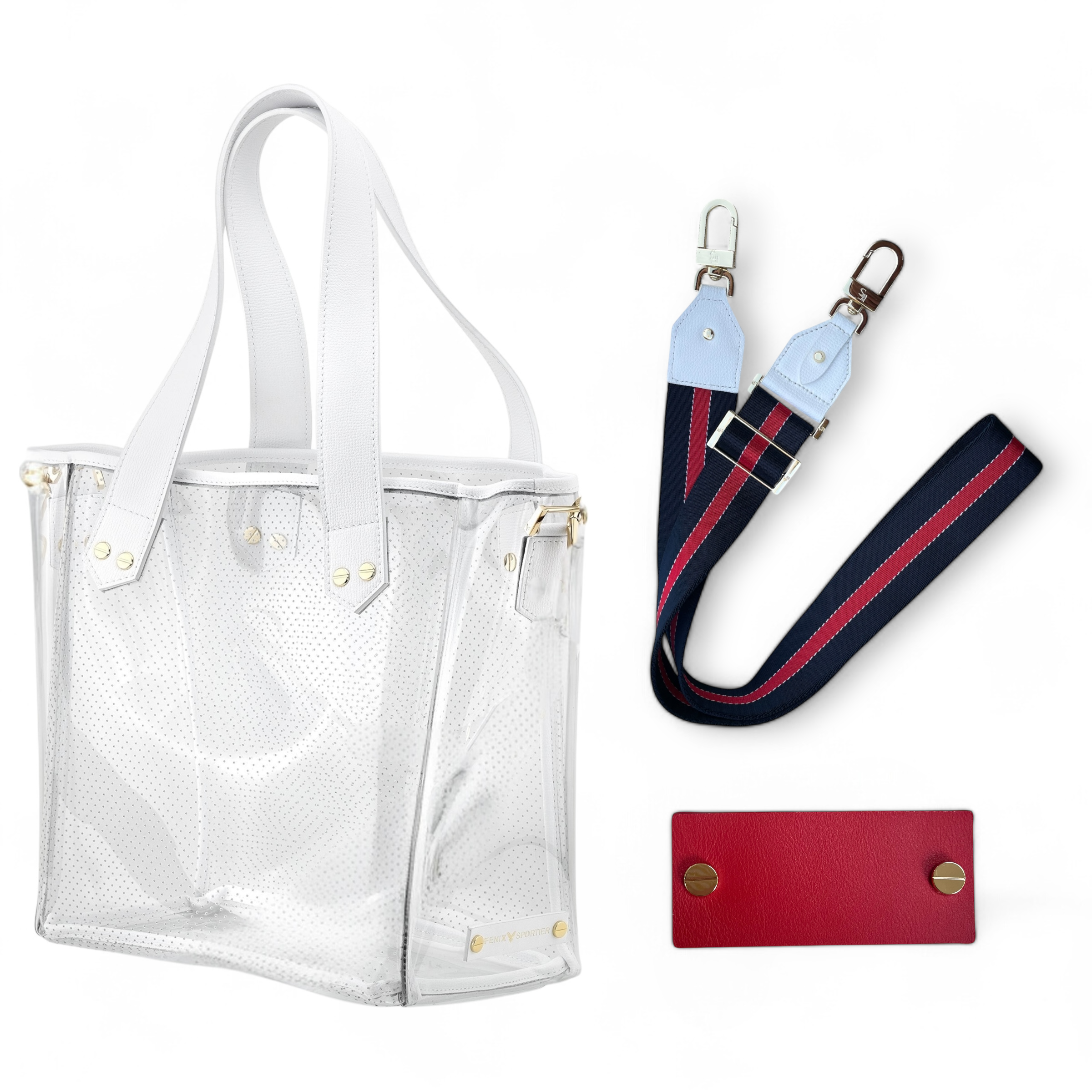 Gameday Your Way - White Leather/Gold