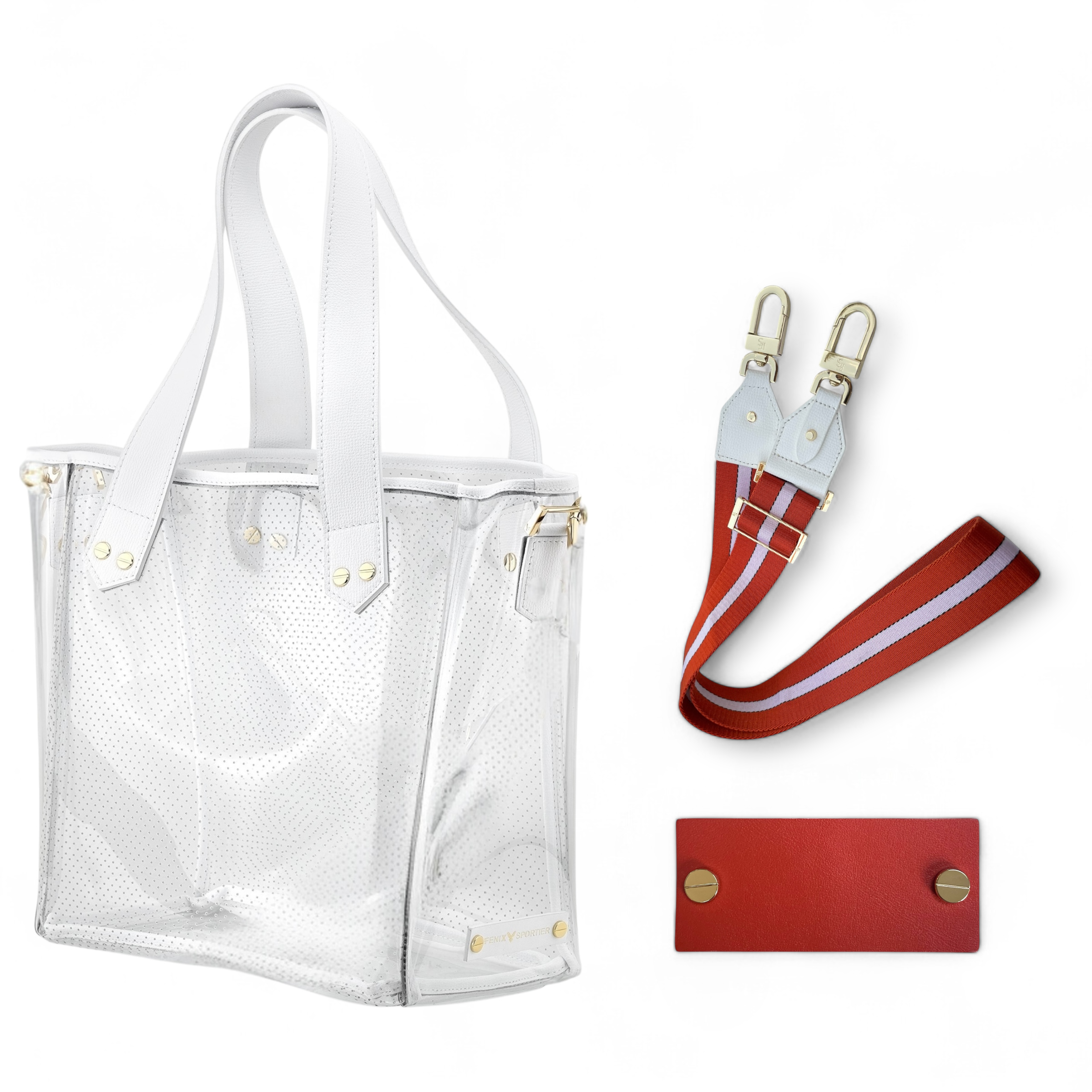 Gameday Your Way - White Leather/Gold