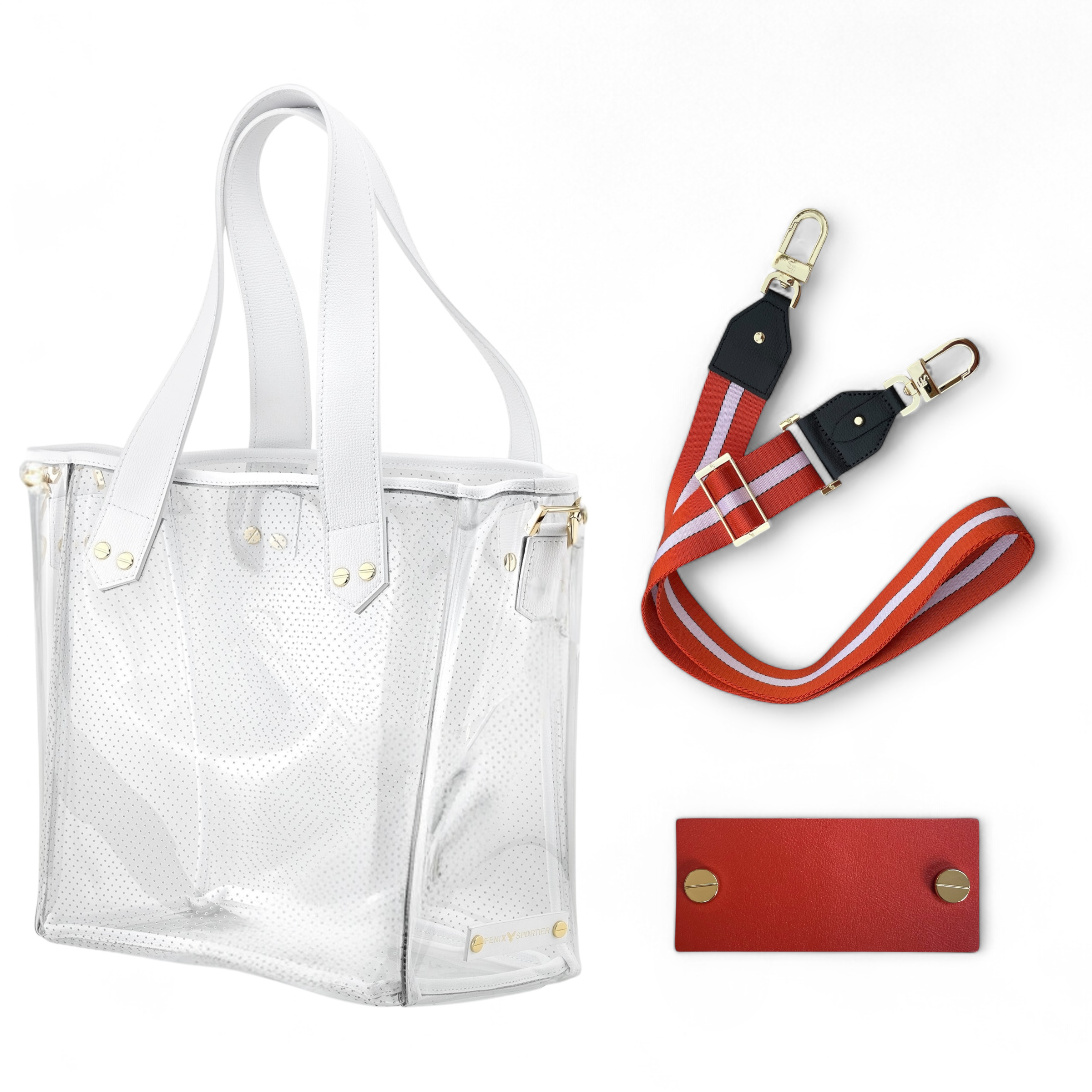 Gameday Your Way - White Leather/Gold