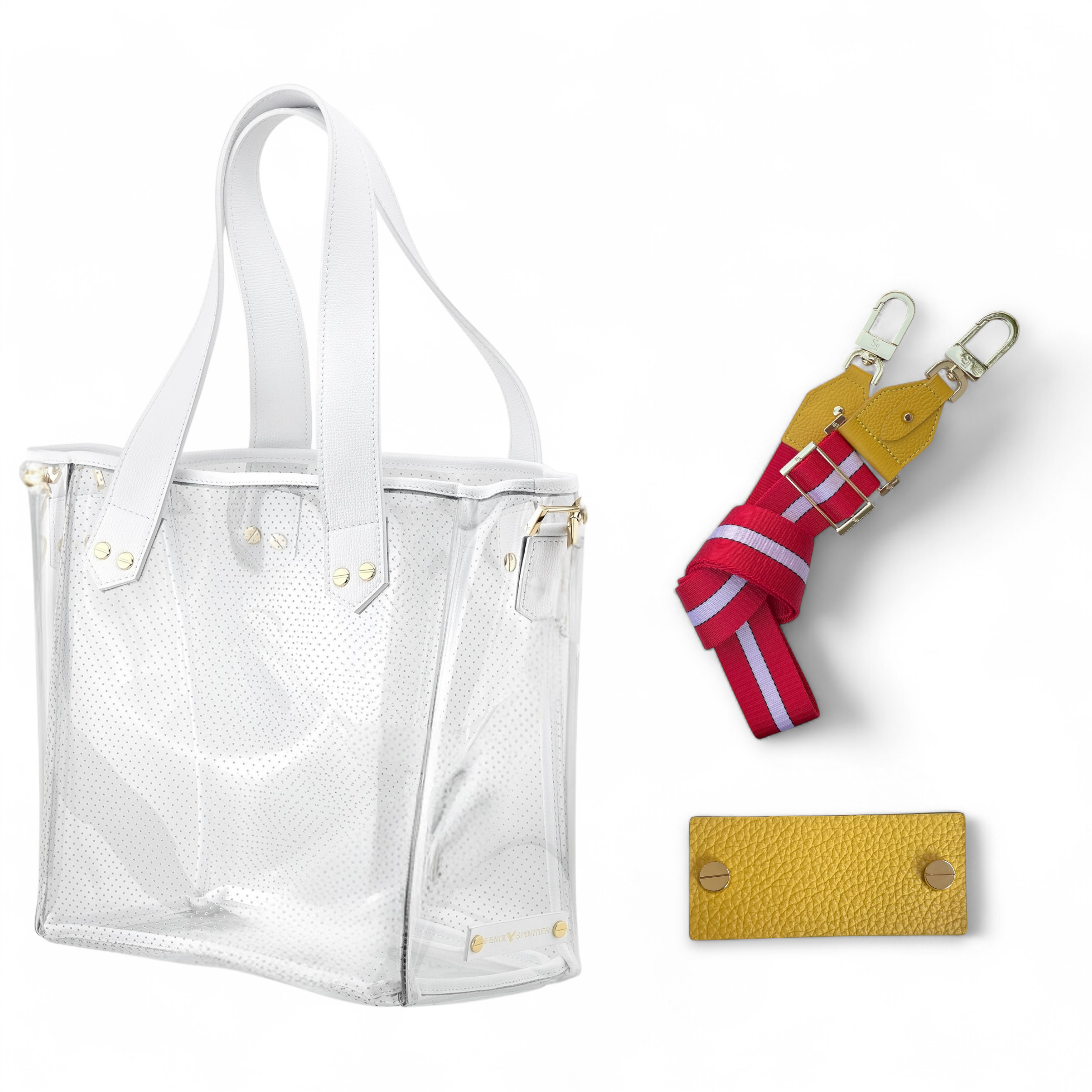 Gameday Your Way - White Leather/Gold