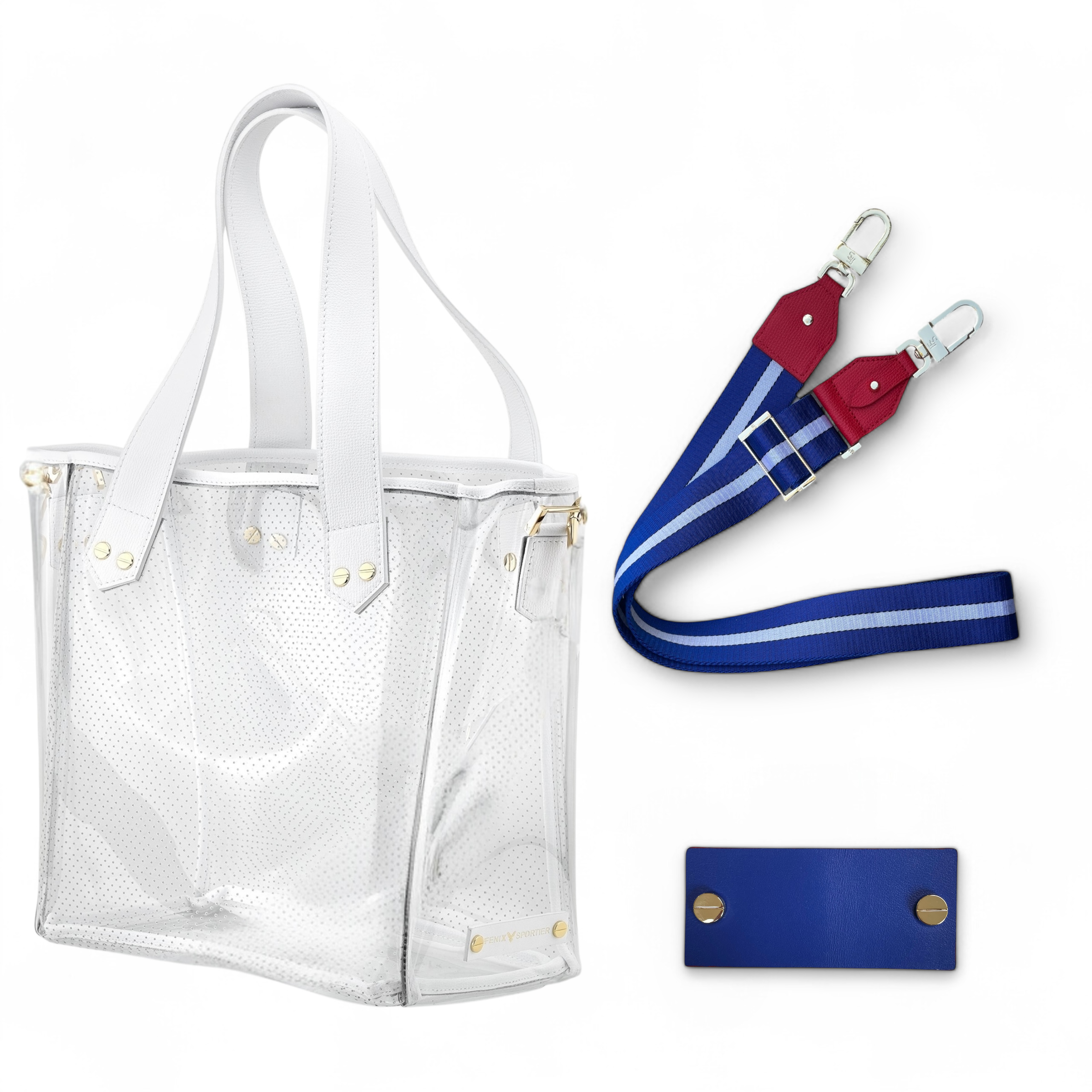 Gameday Your Way - White Leather/Gold