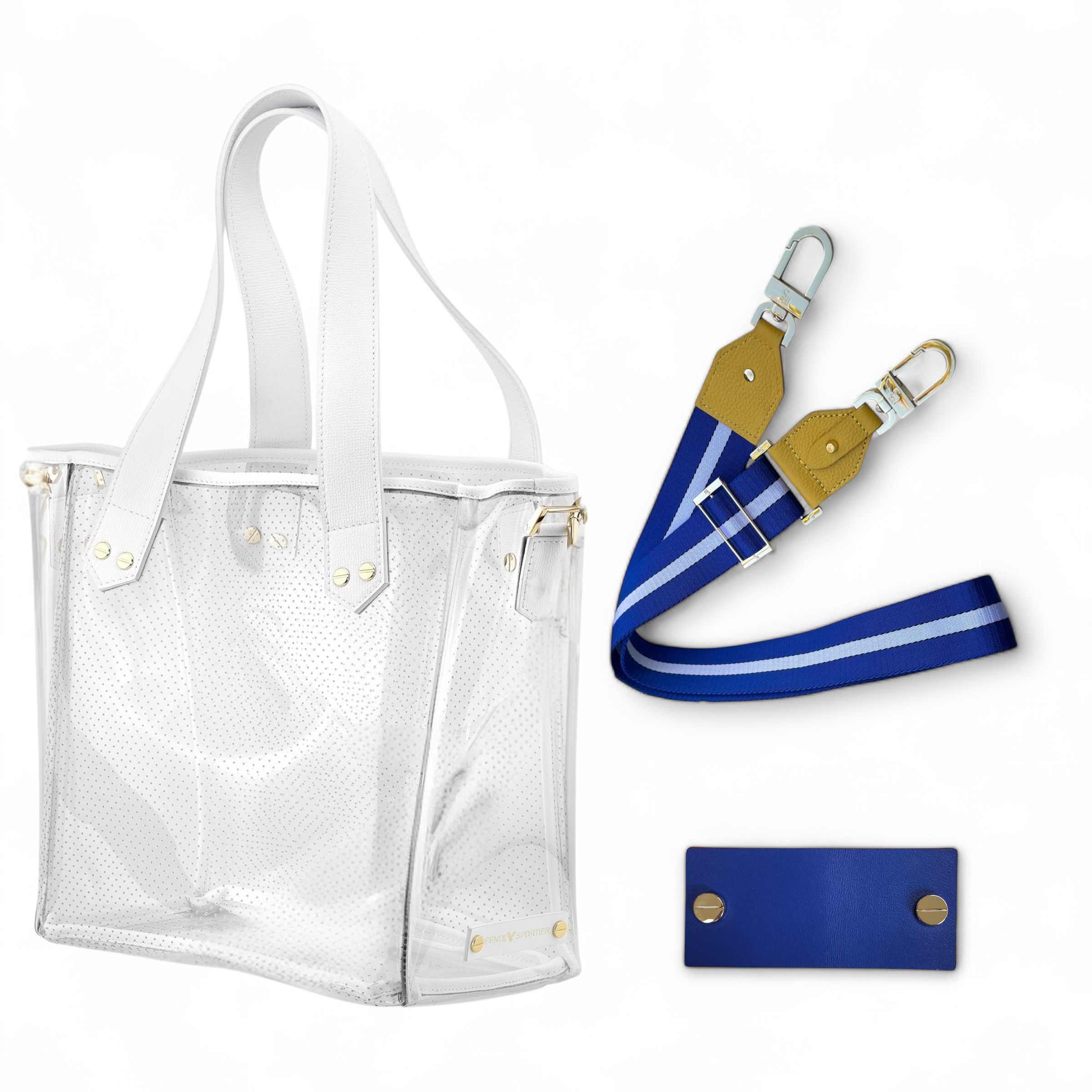 Gameday Your Way - White Leather/Gold