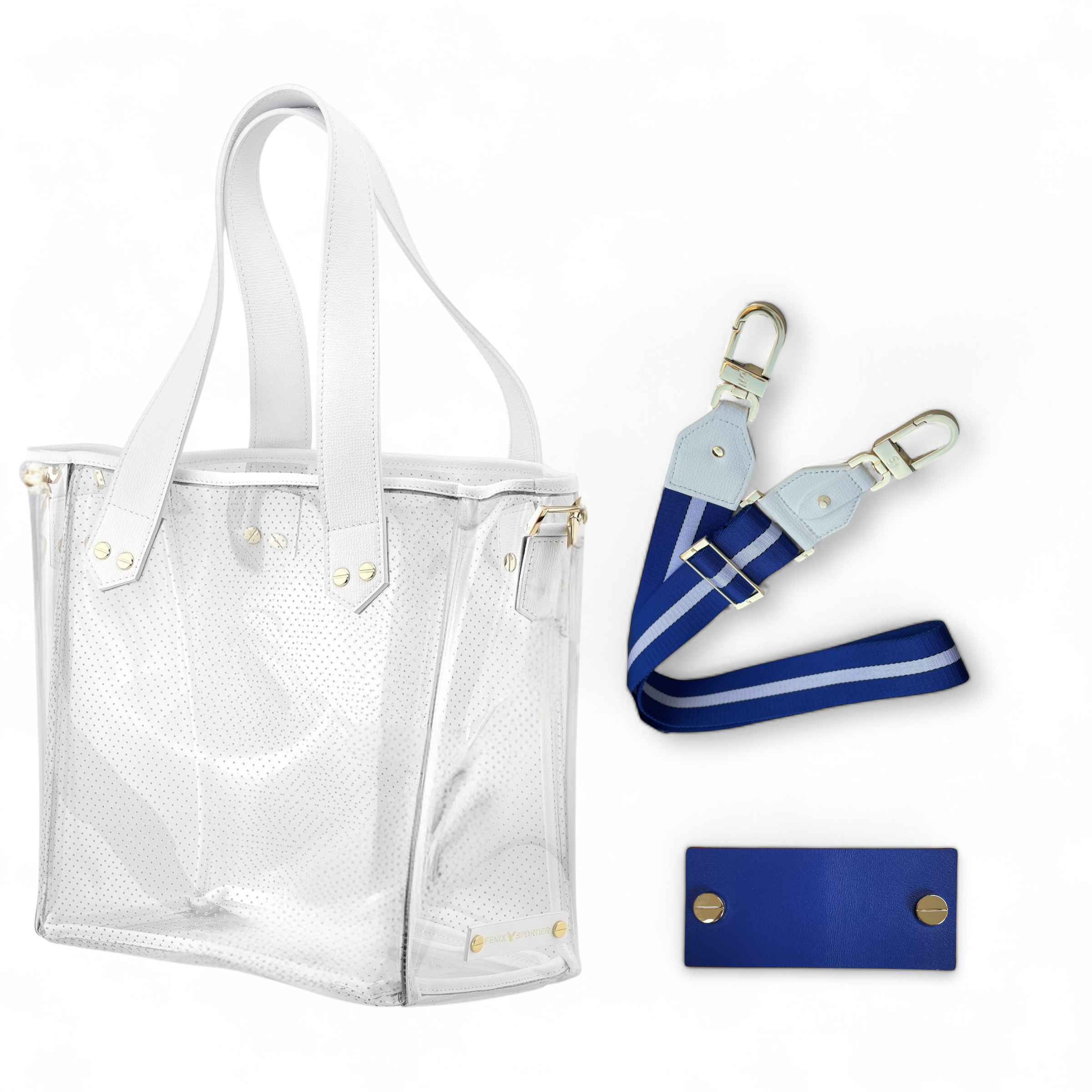 Gameday Your Way - White Leather/Gold