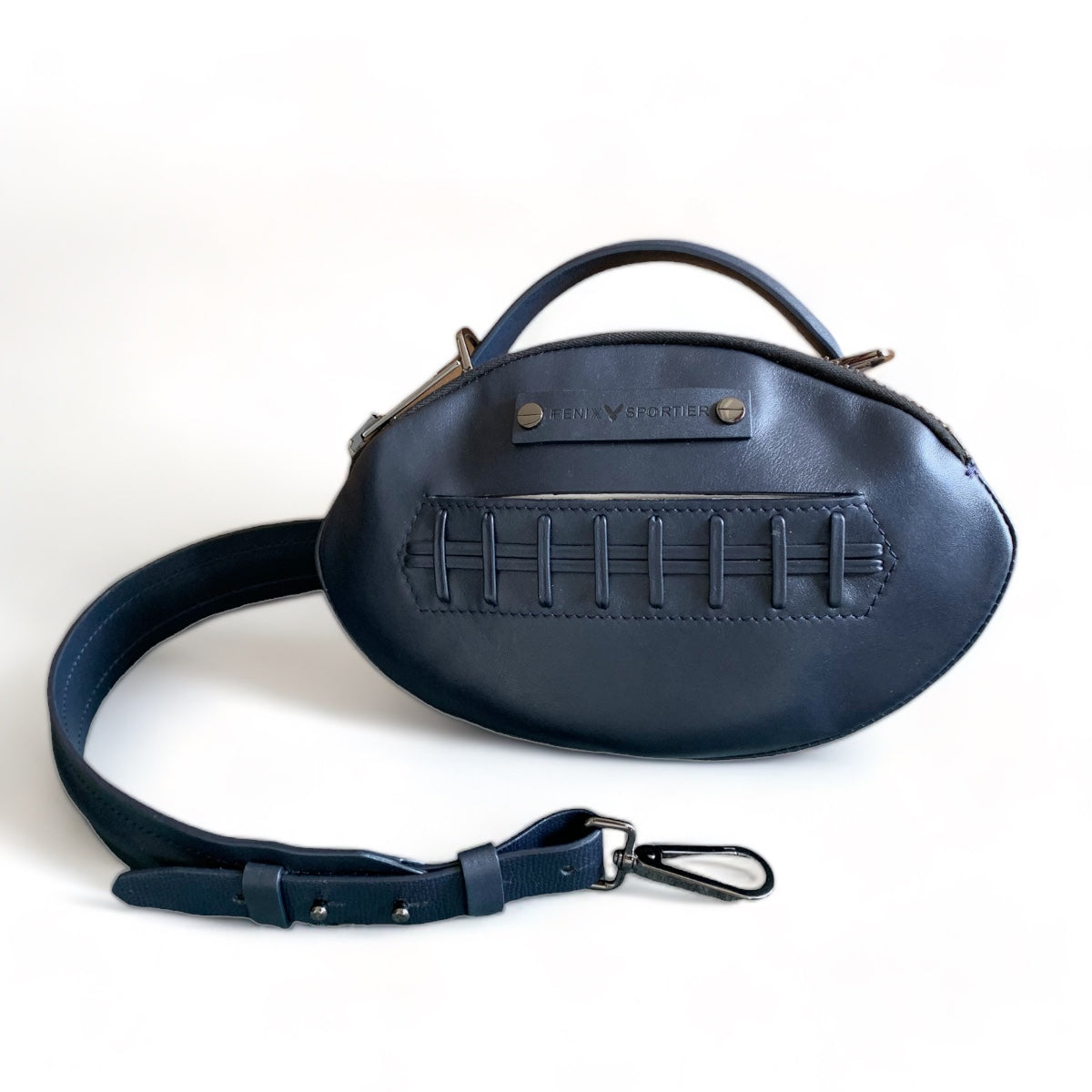 The Football Bag - Navy / Black / Gunmetal