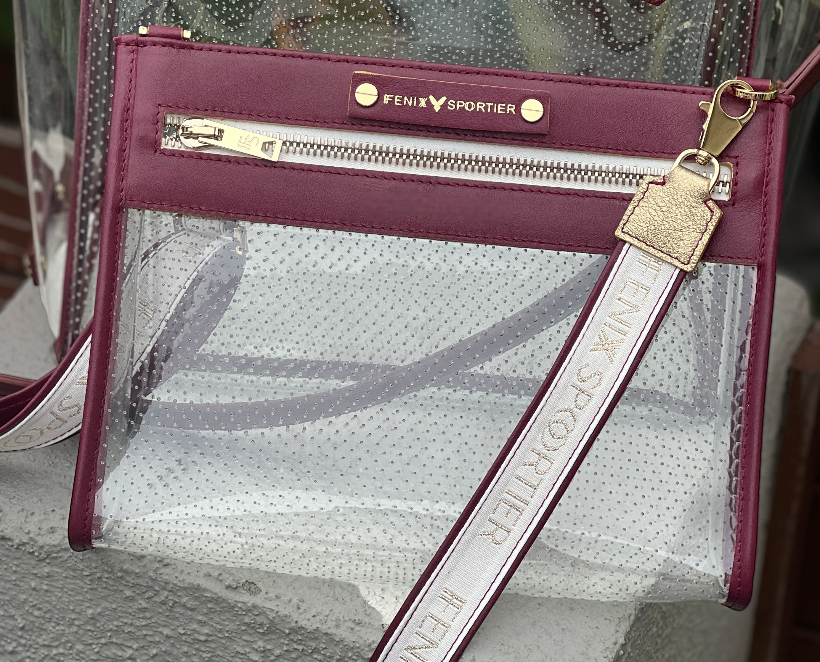 Front Row Bag - Cardinal & Gold