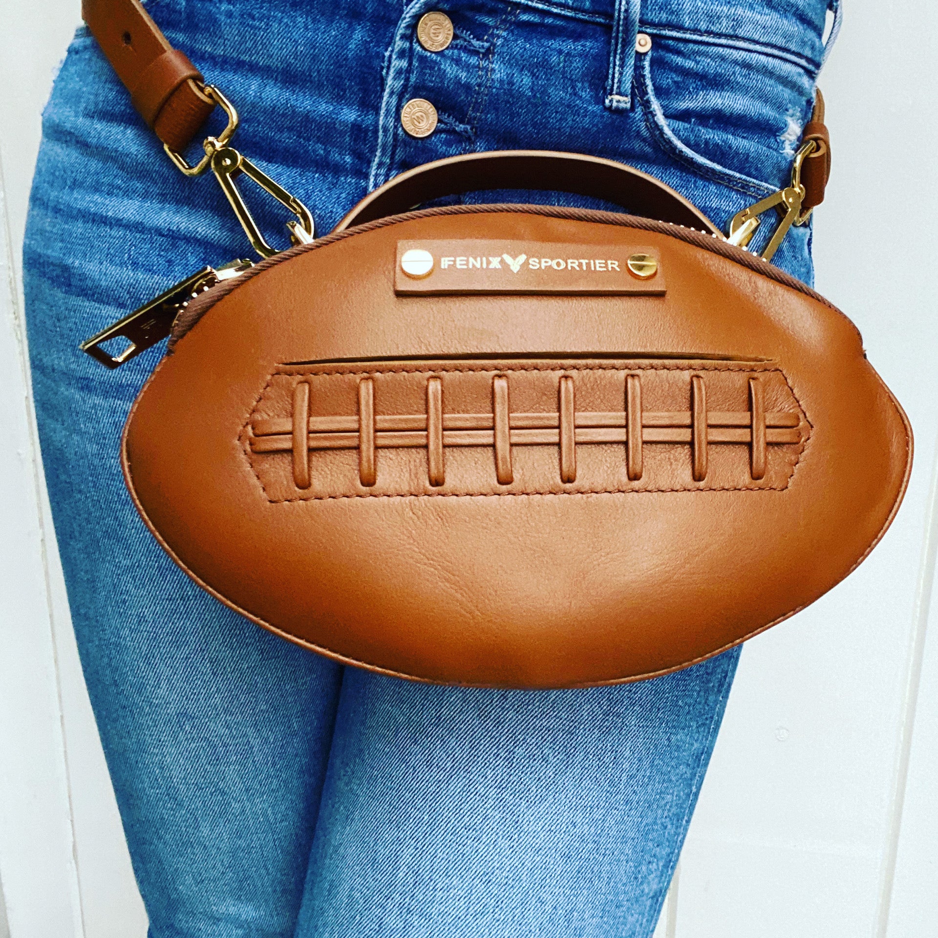 The Football Bag - Brown (special order)