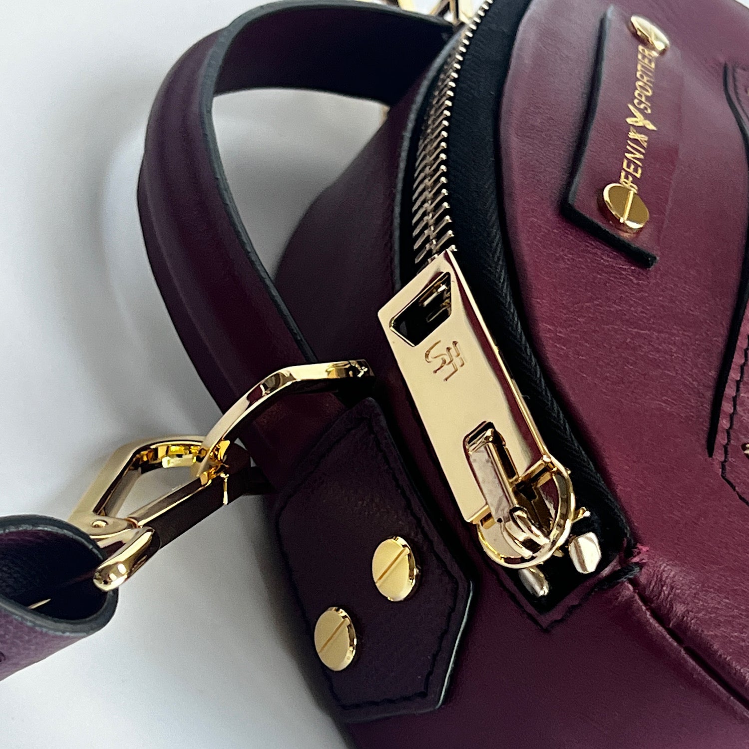 The Football Bag - Cardinal & Gold (special order)