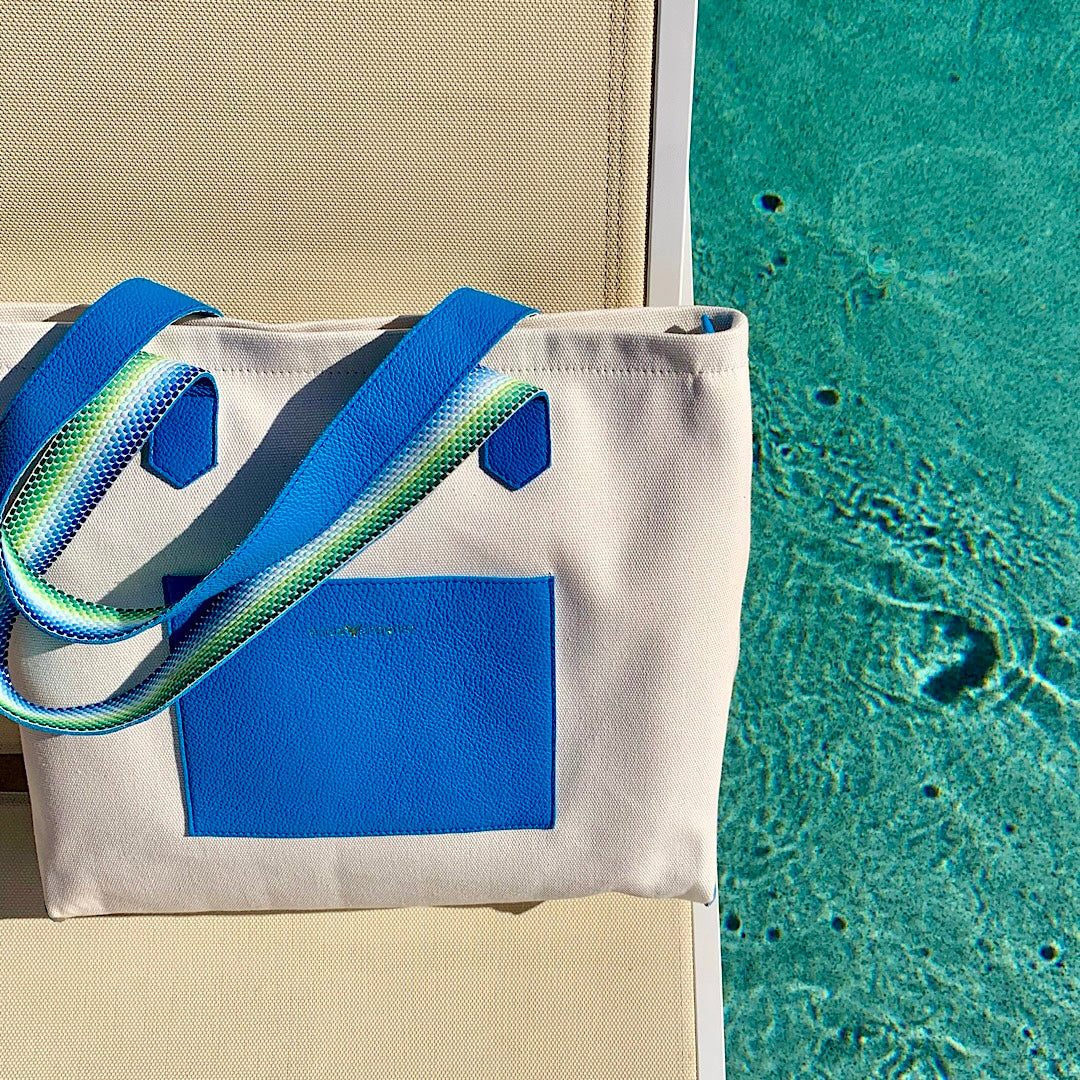 Play + Aprés Bag  - Creta Leather / Natural Canvas