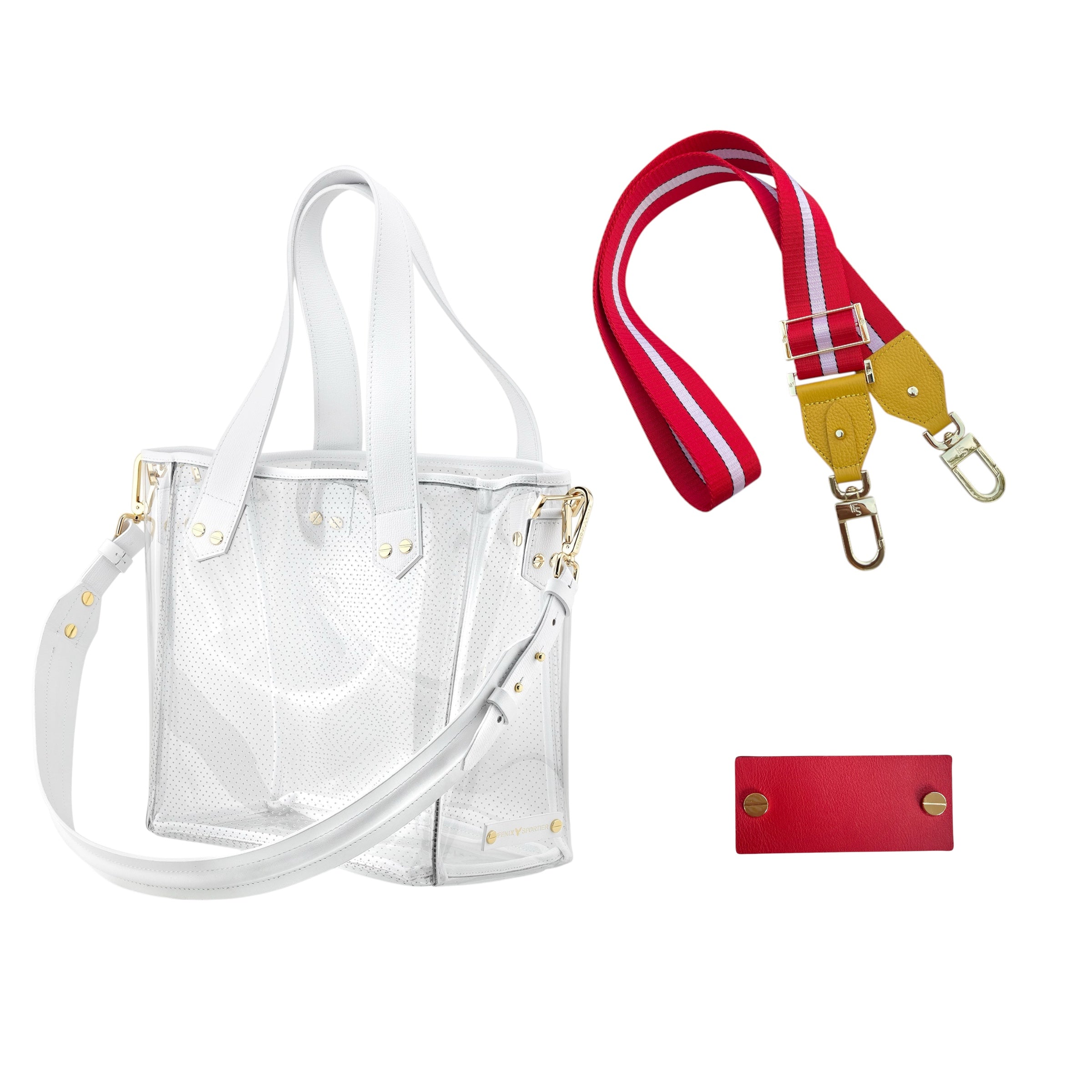 Gameday Bag White + Sport Strap