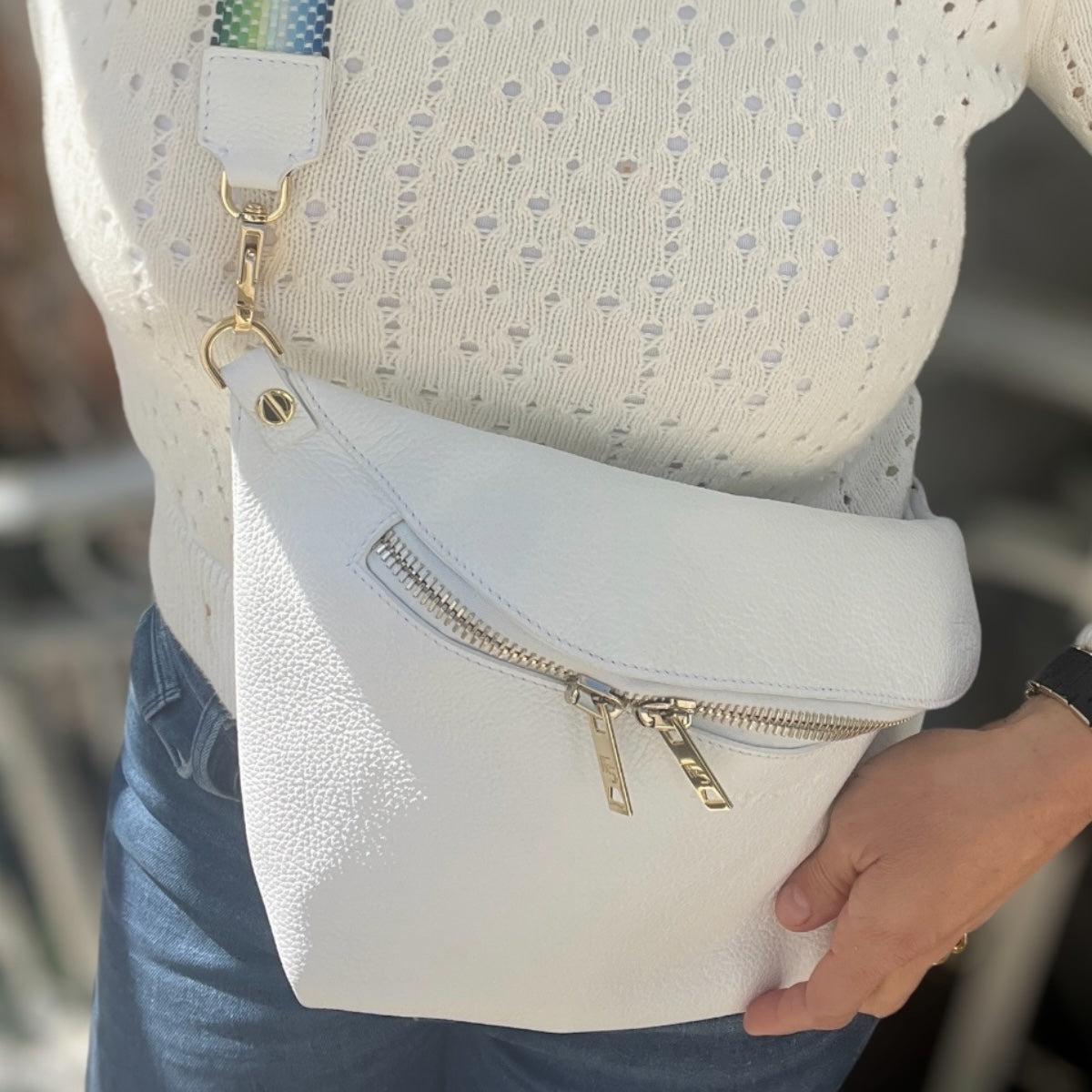 MVP Sling - White/Gold