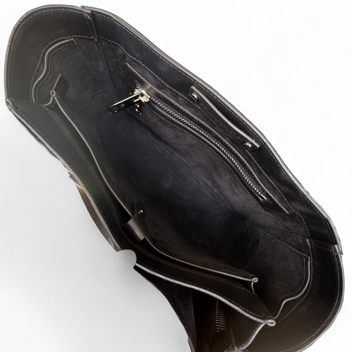 One Bag (Black Leather w/Gunmetal Hardware)