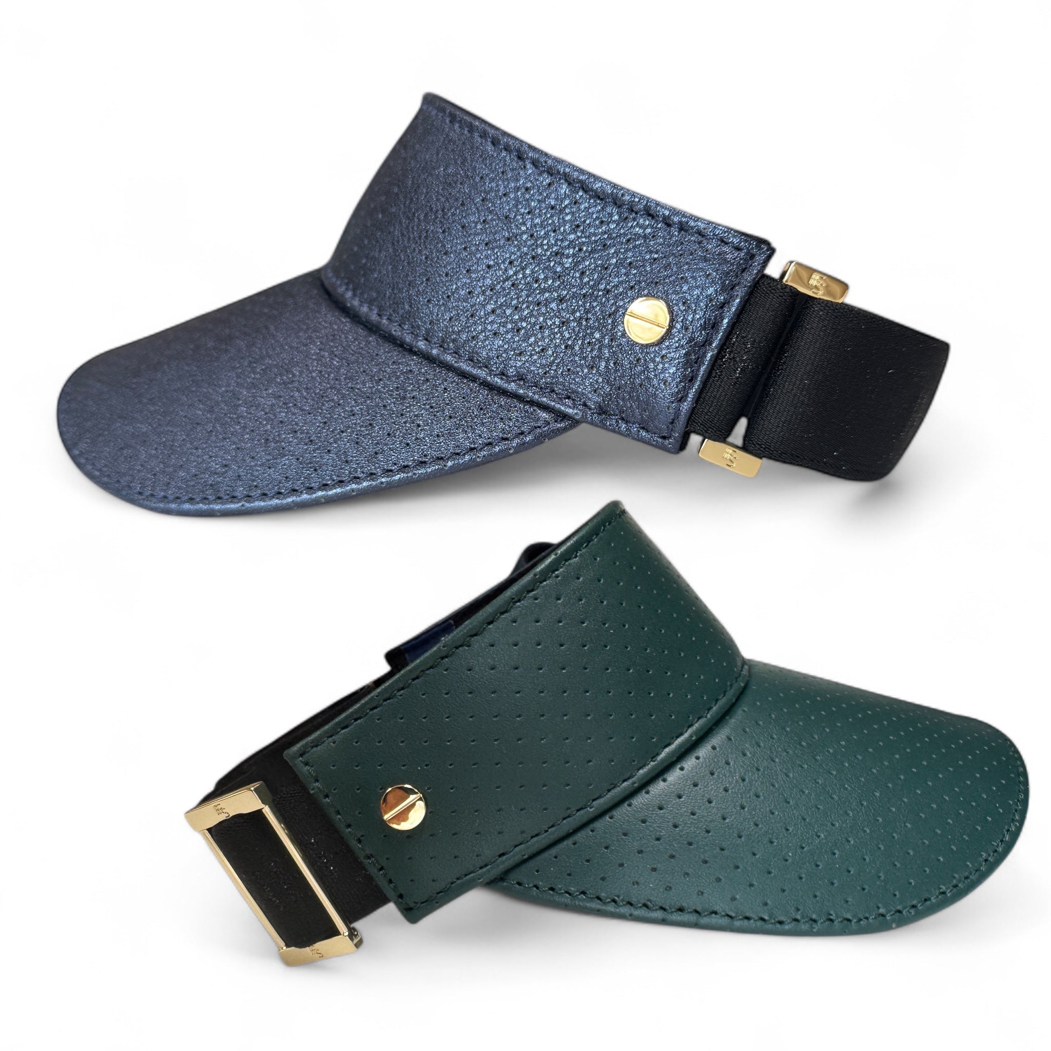 The Leather Visor - Fall Gemstone Stack