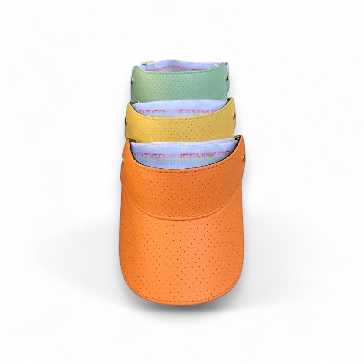 The Leather Visor - Sorbet Triple Scoop