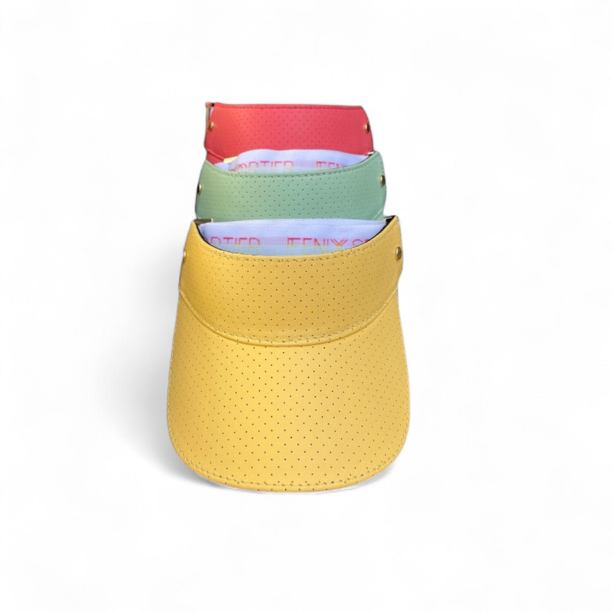 The Leather Visor - Sorbet Triple Scoop