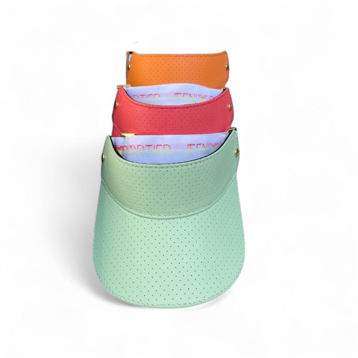 The Leather Visor - Sorbet Triple Scoop