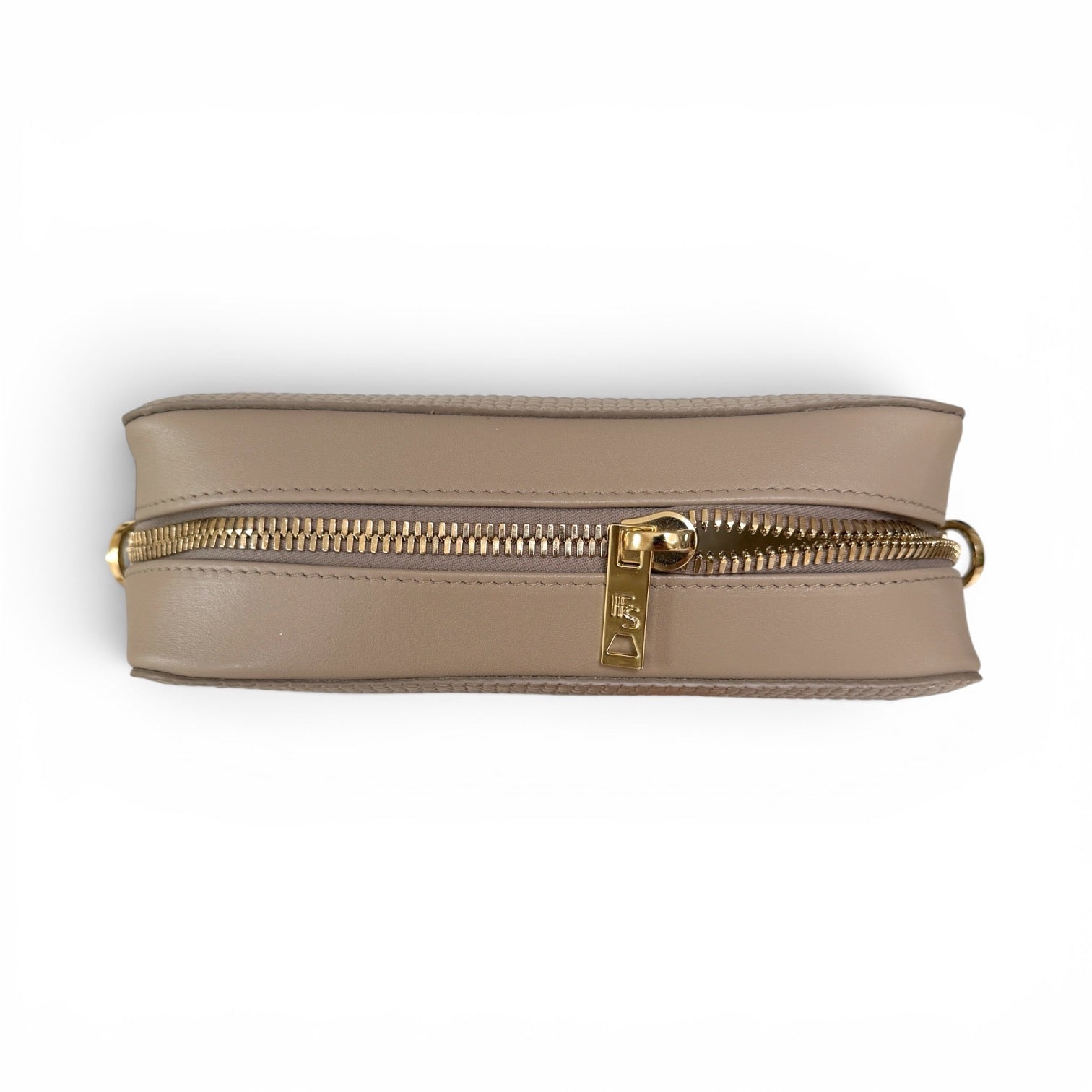 Saturday Bag - Creta Basketweave Leather / Clear PVC/ Gold Hardware