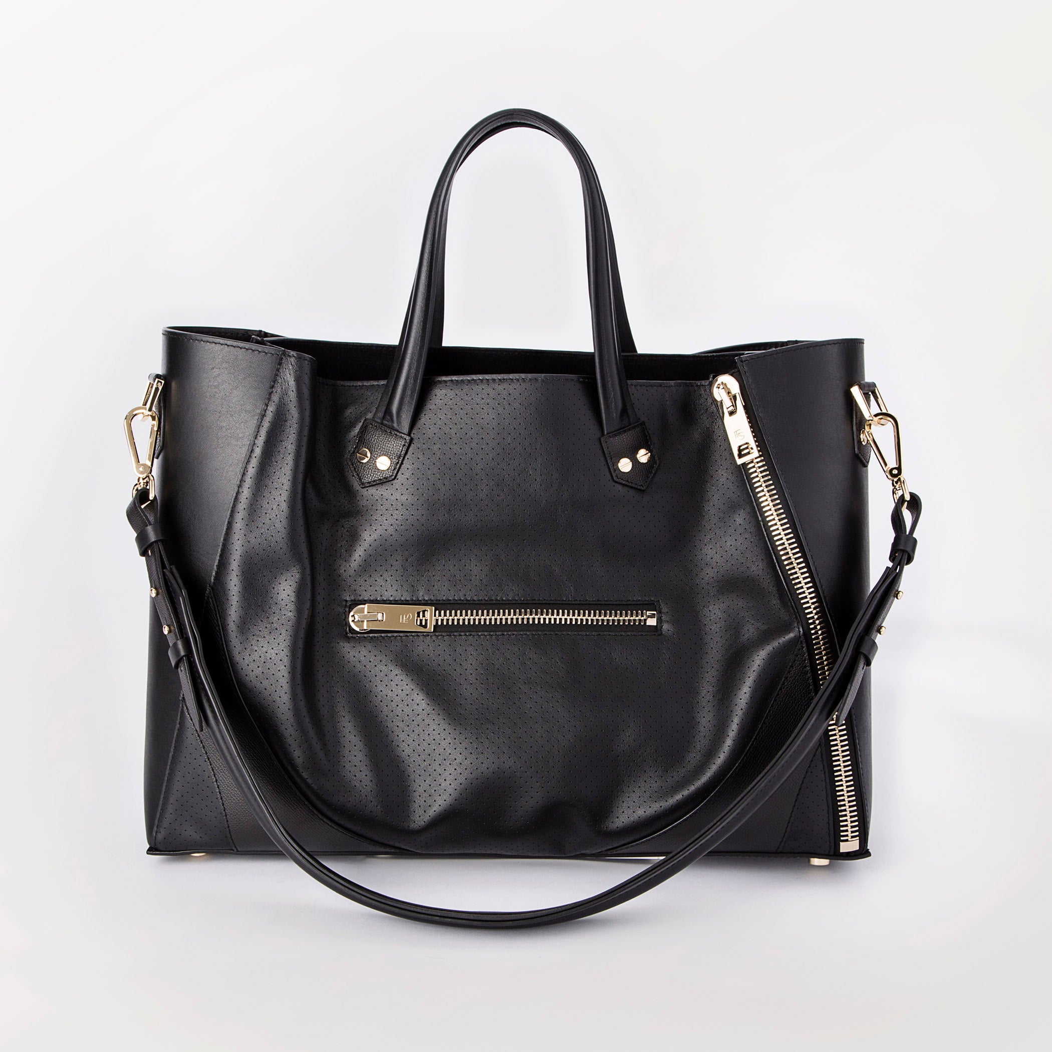 Major Bag (Black Leather / Gold Hardware)