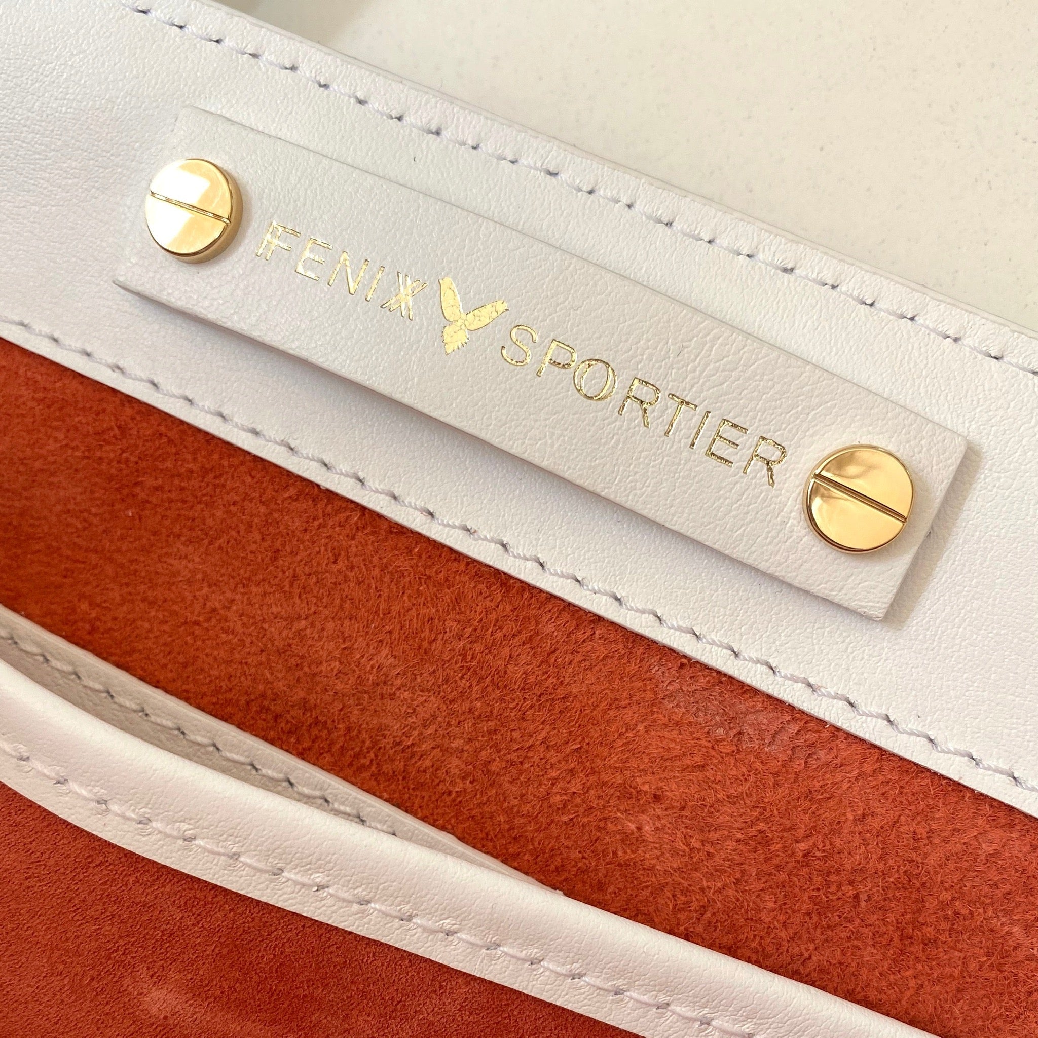 Major Bag (White Leather/Gold Hardware)