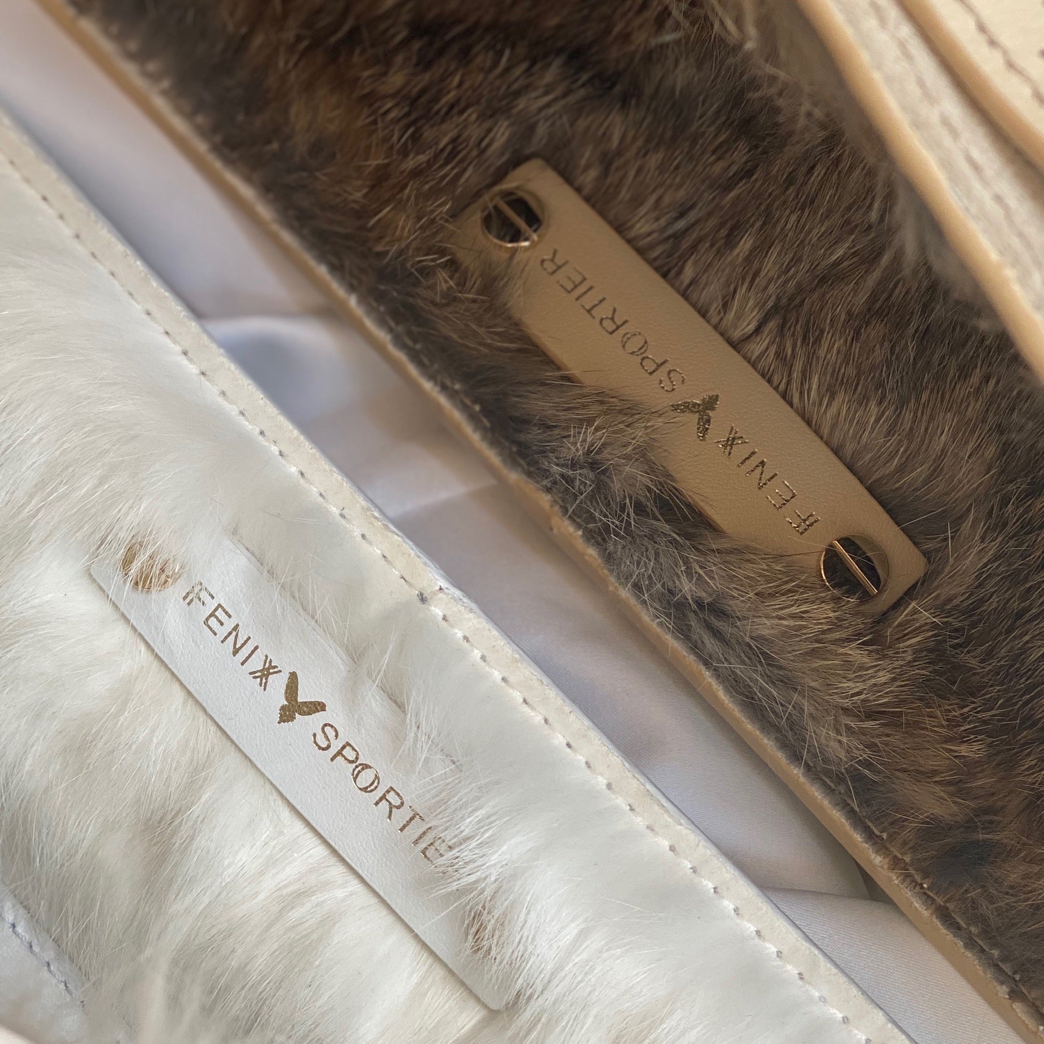 One Bag - LTD Fur Collection - White/White