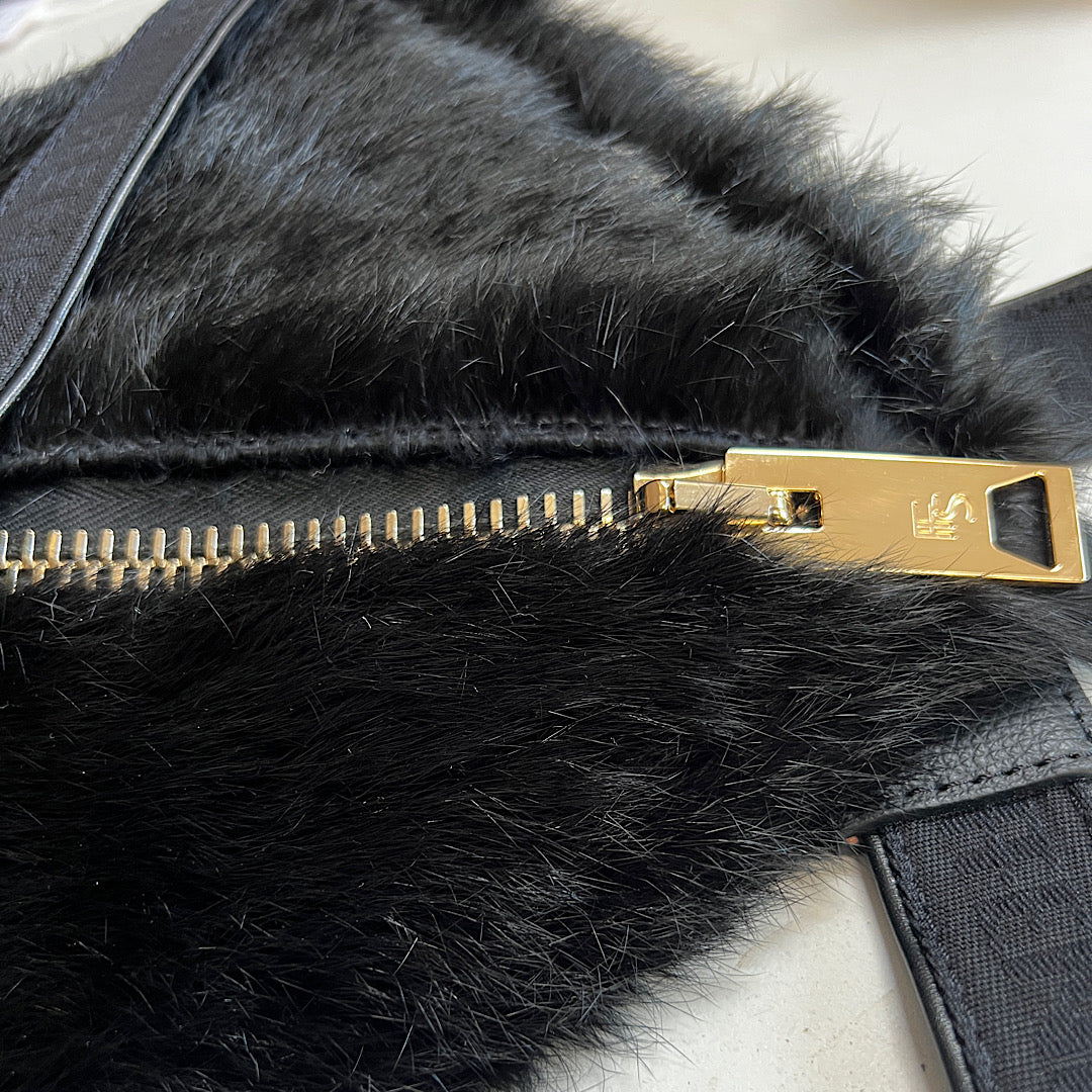 Just Let Go Clutch - Fur