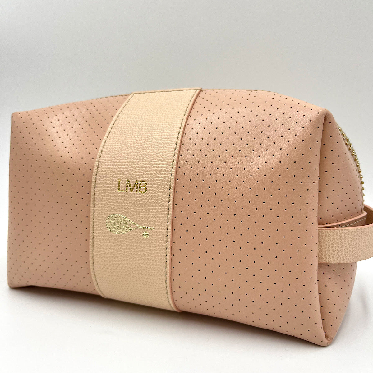 24/7 Bag - Blush Leather/Gold Zipper