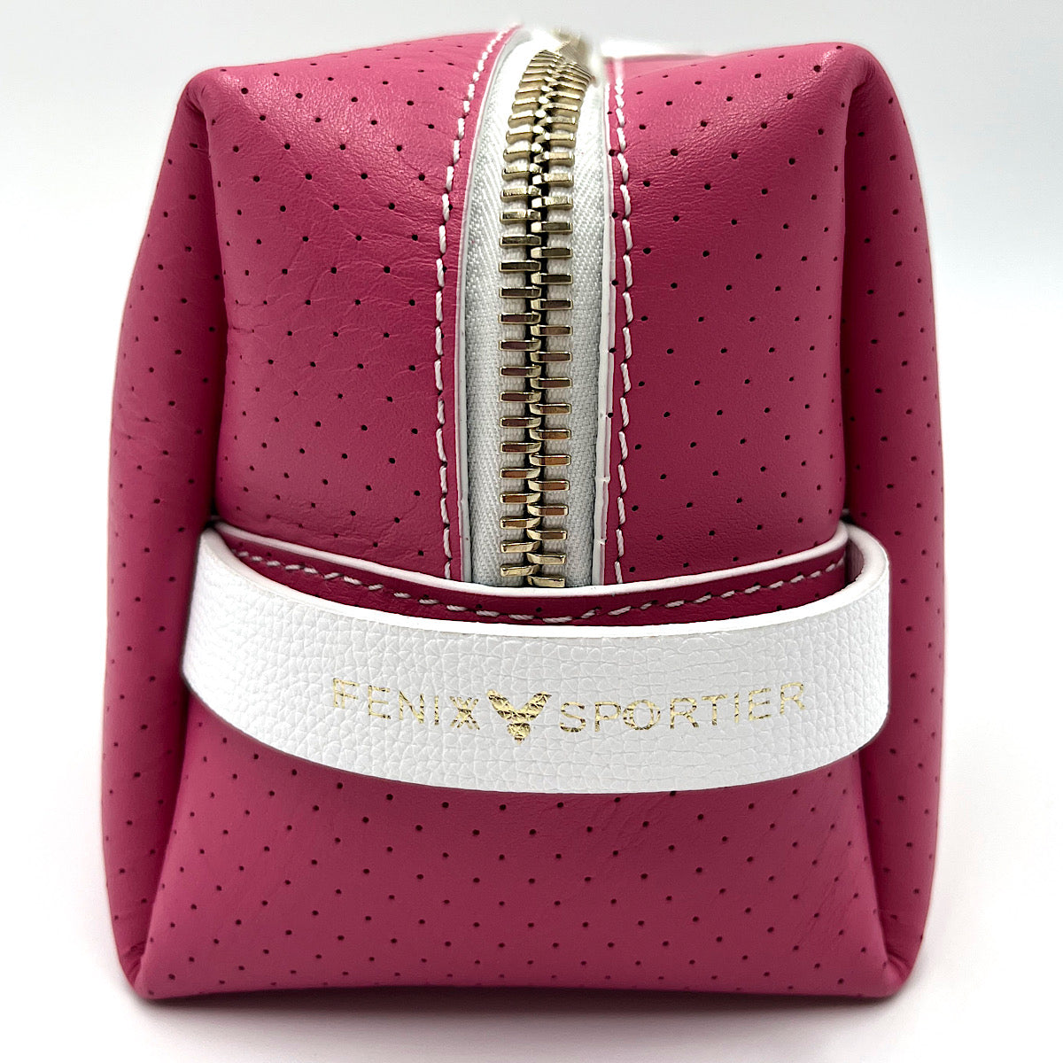 24/7 Bag - Fuchsia/White w/Gold